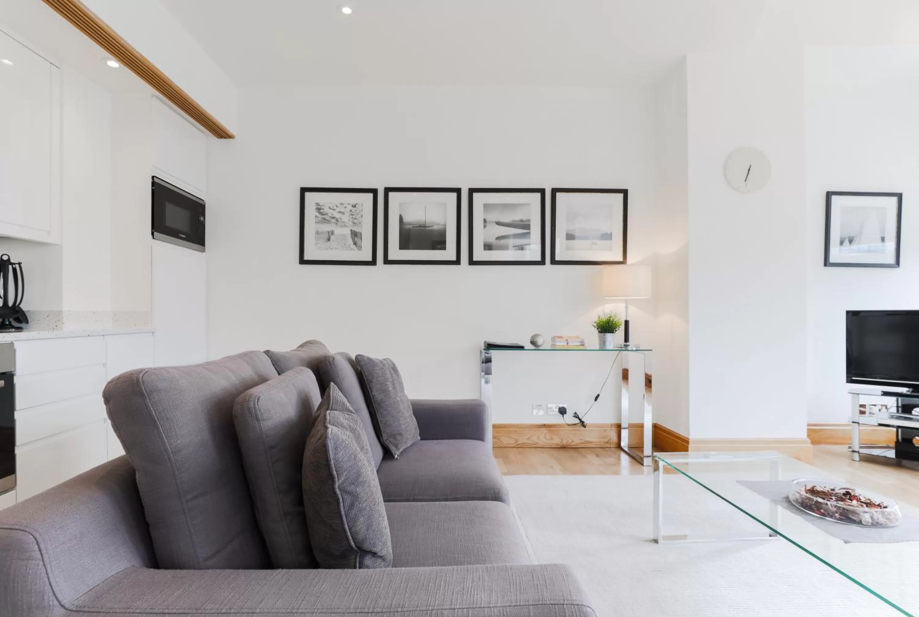 Living room, Seating Area in Monument Apartments