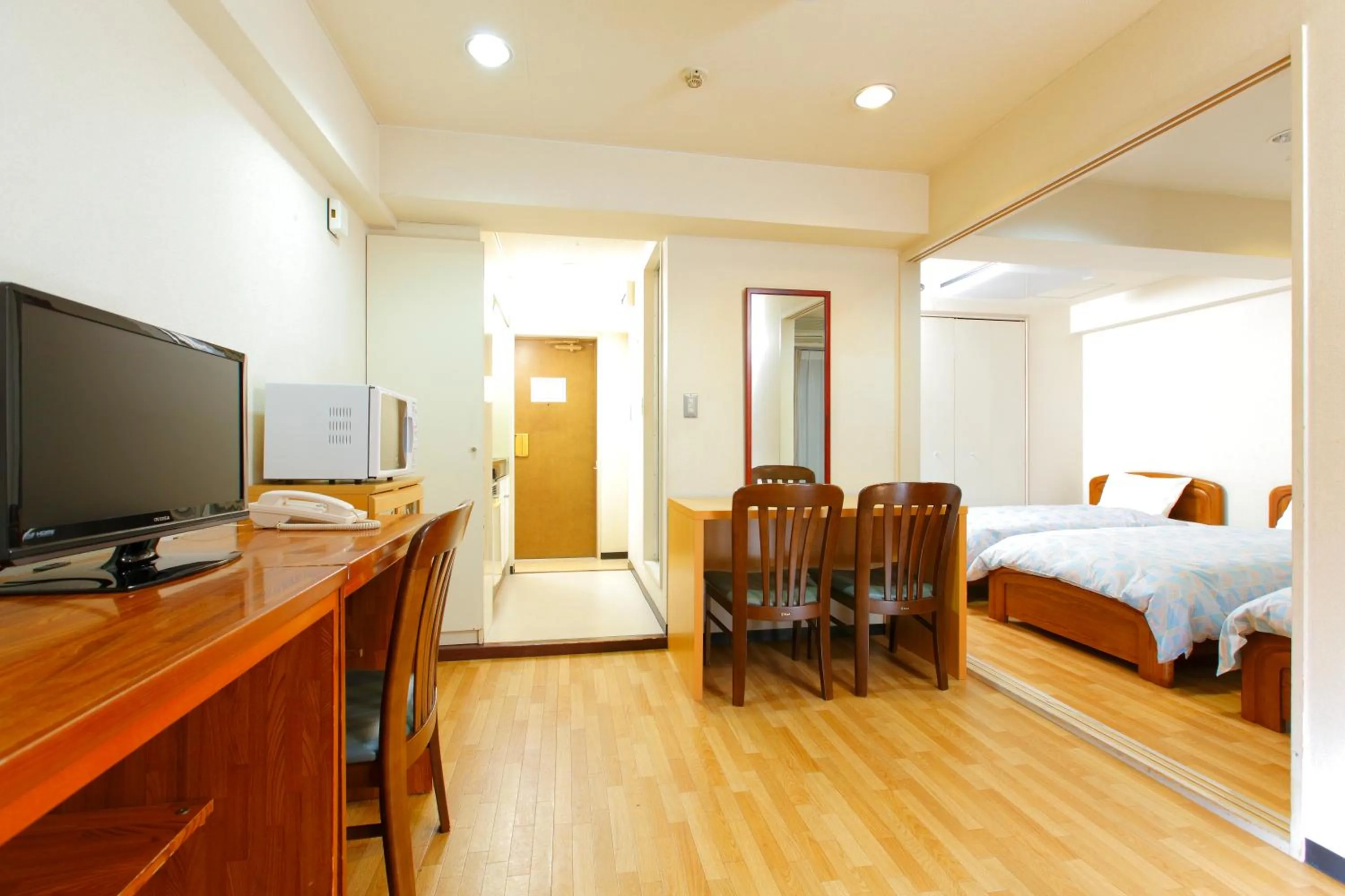 Photo of the whole room, Bed in FLEXSTAY INN Tamagawa