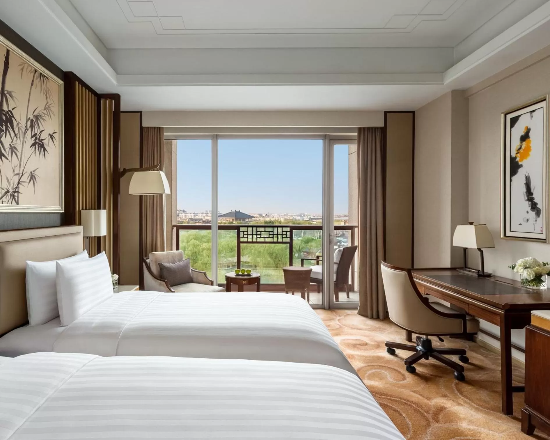 Bed in Shangri-La Qufu