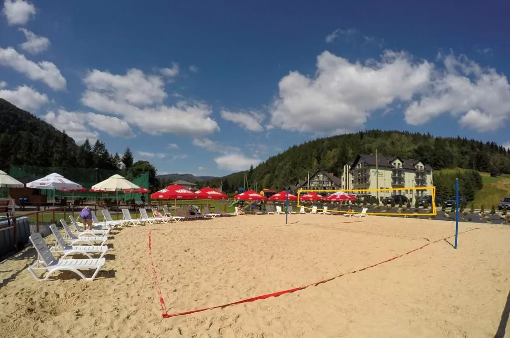 Children play ground in Hotel Zimnik Luksus Natury Spa & Wellness