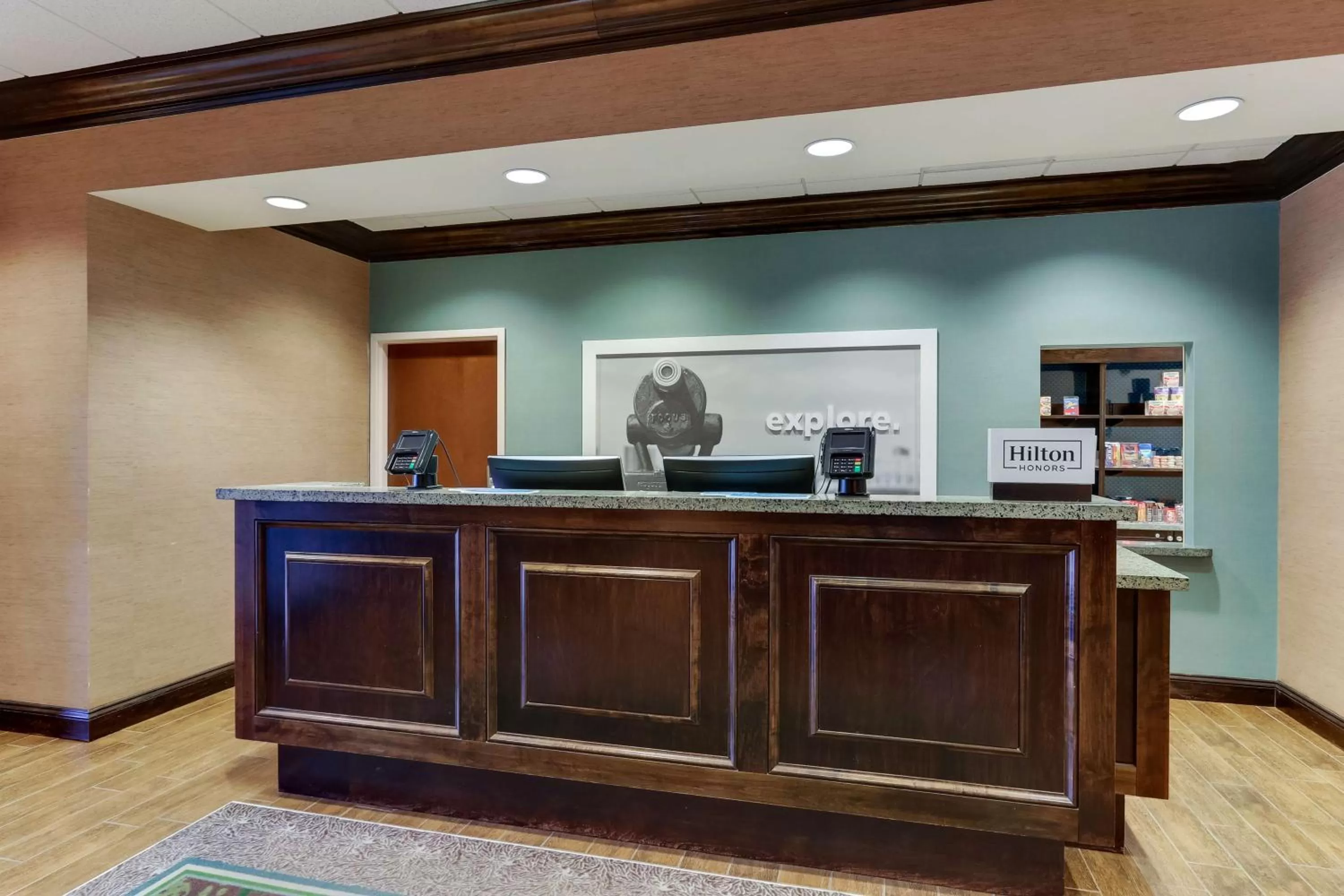 Lobby or reception in Hampton Inn and Suites Swansboro Near Camp Lejeune