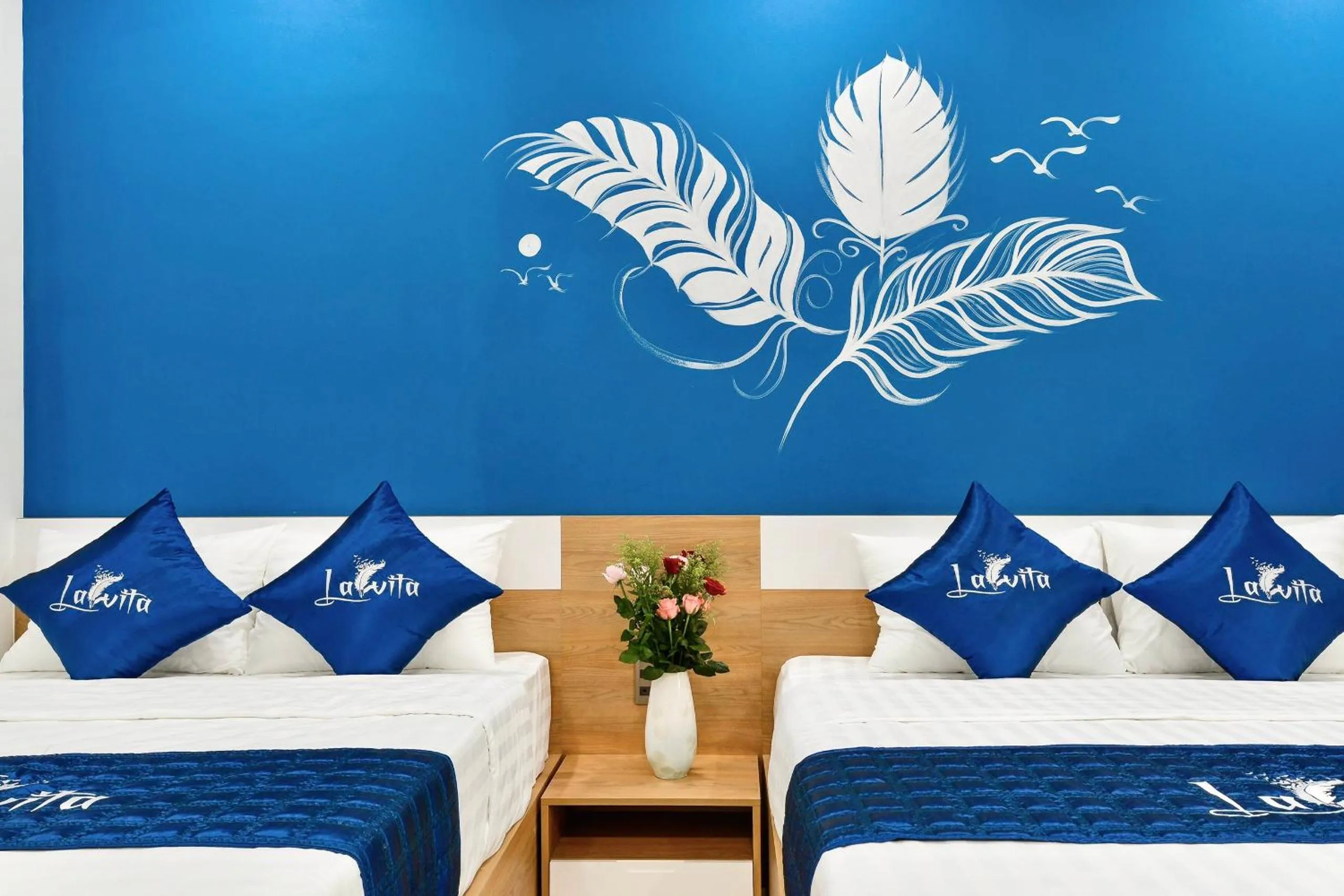 Bed in La Vita Hotel