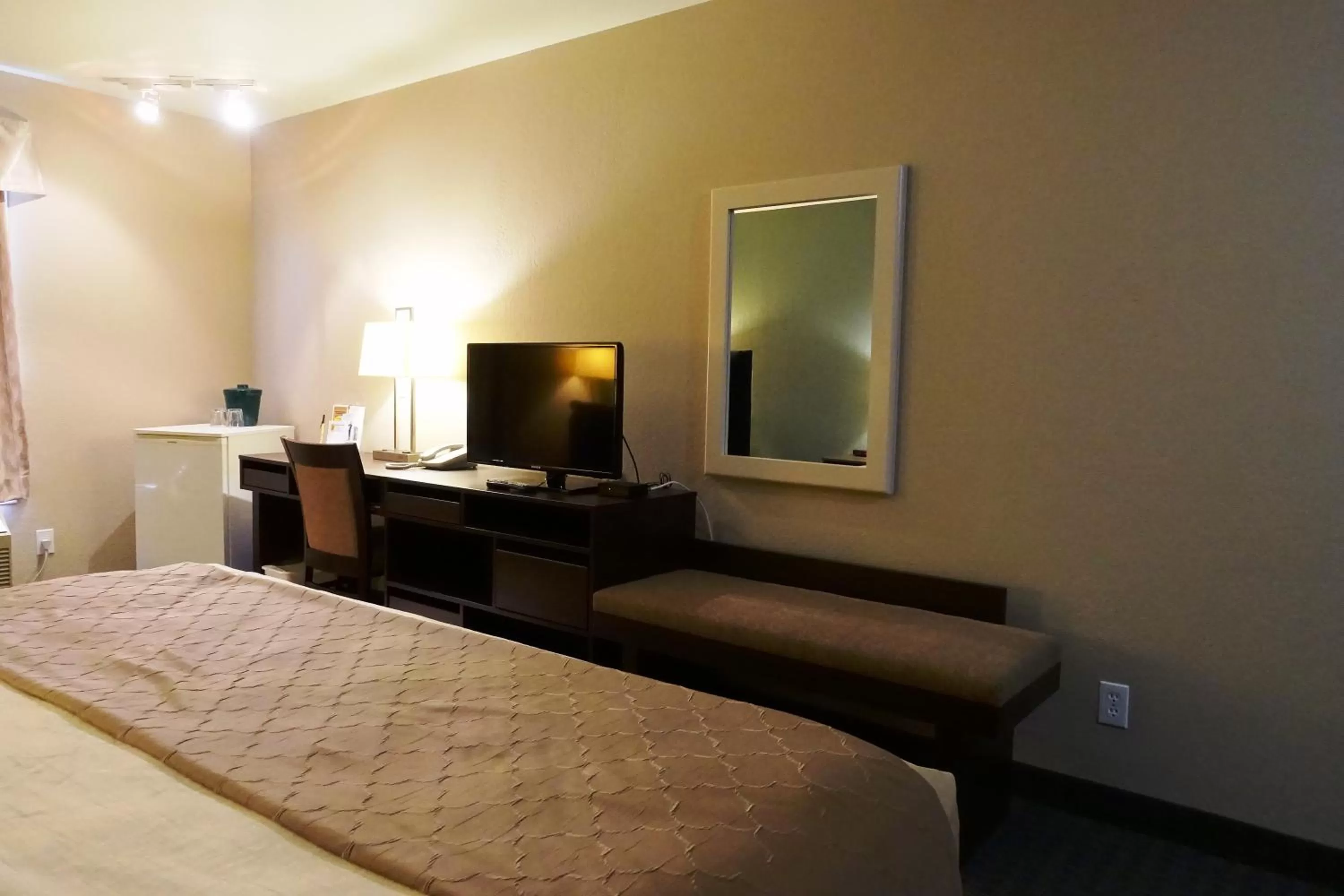 Bed in Super 8 by Wyndham Dauphin