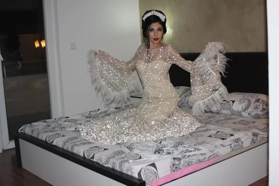 Bedroom, Bed in Hotel Albatros