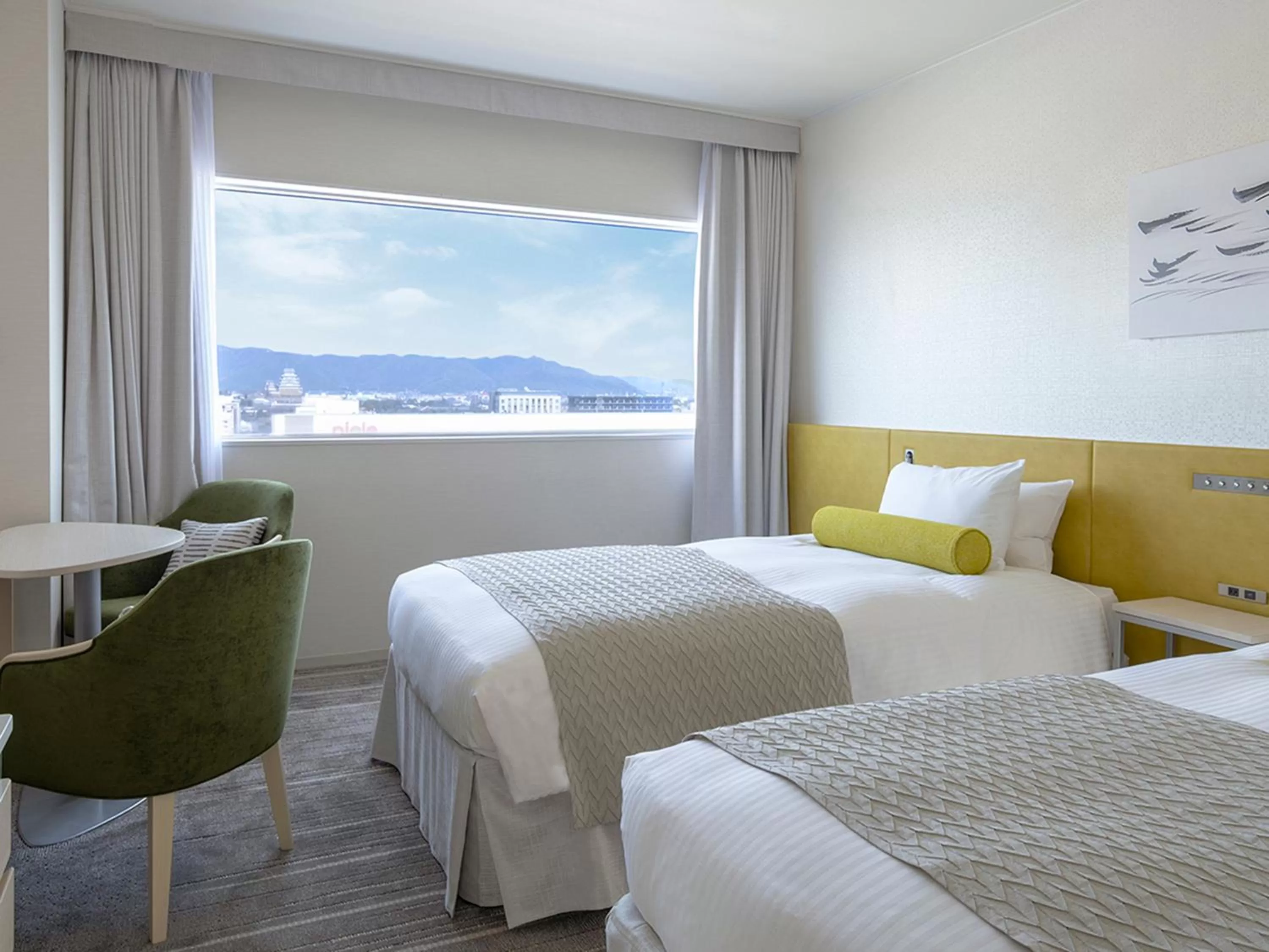 Photo of the whole room, Bed in Hotel Nikko Himeji