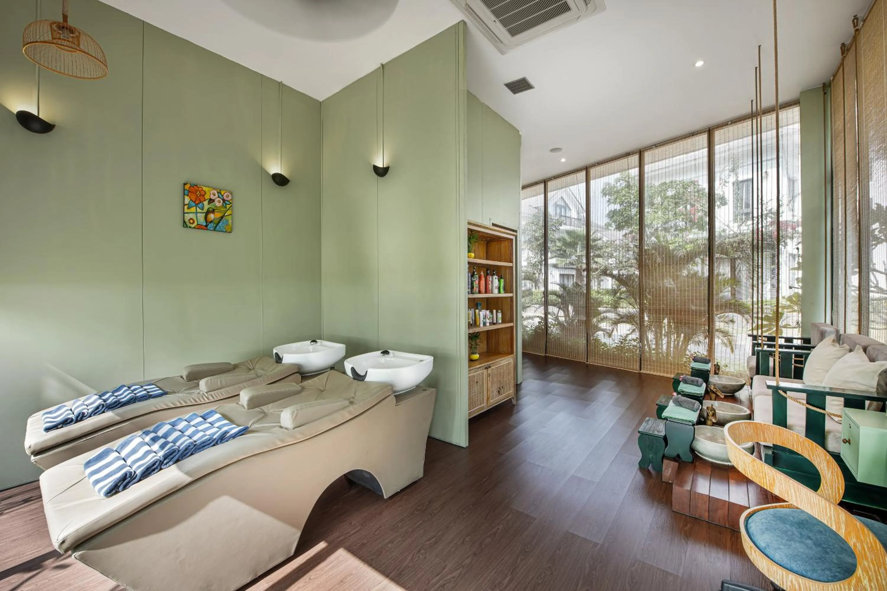 Spa and wellness centre/facilities in Sunset Sanato Resort & Villas