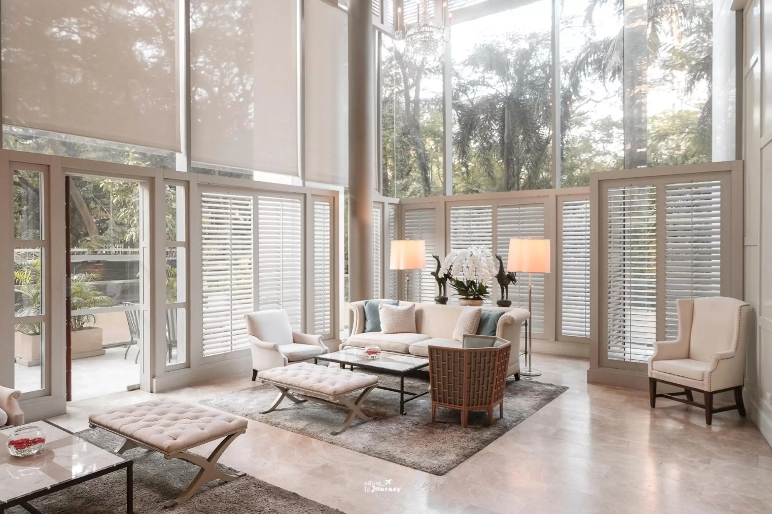 Lobby or reception, Seating Area in Oriental Residence Bangkok Lobby or reception, Seating Area in Oriental Residence Bangkok