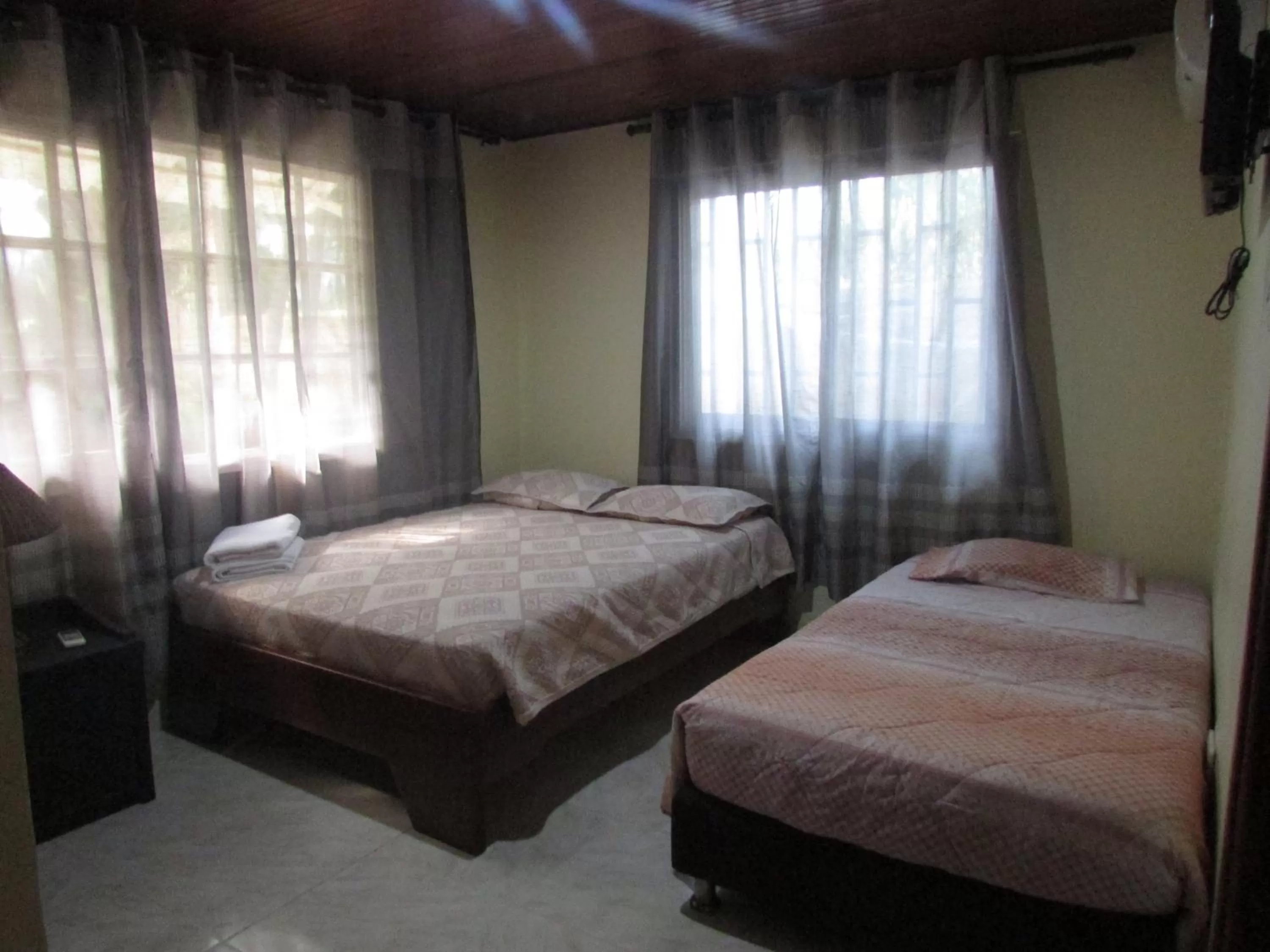 Bed in Posada Hostal Miss Marlly