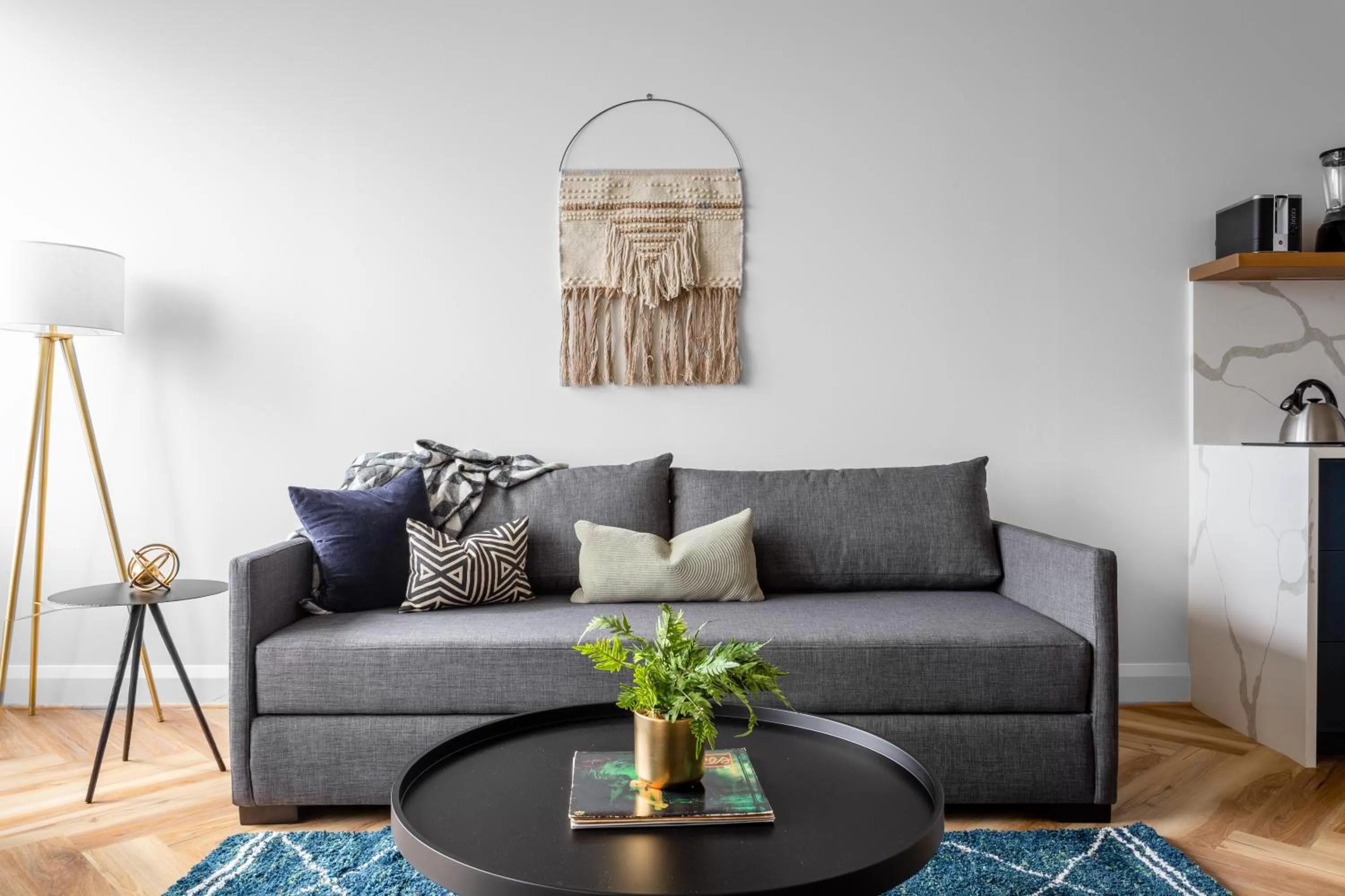 Living room in Mint House Dallas - Downtown