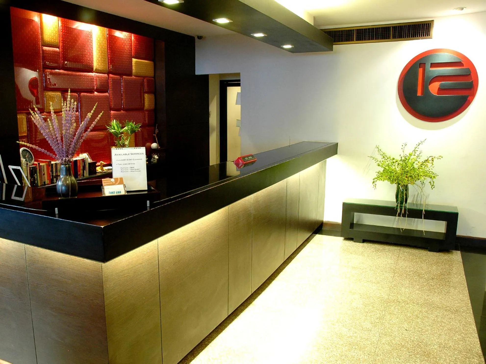 Lobby or reception in The Jomtien Twelve