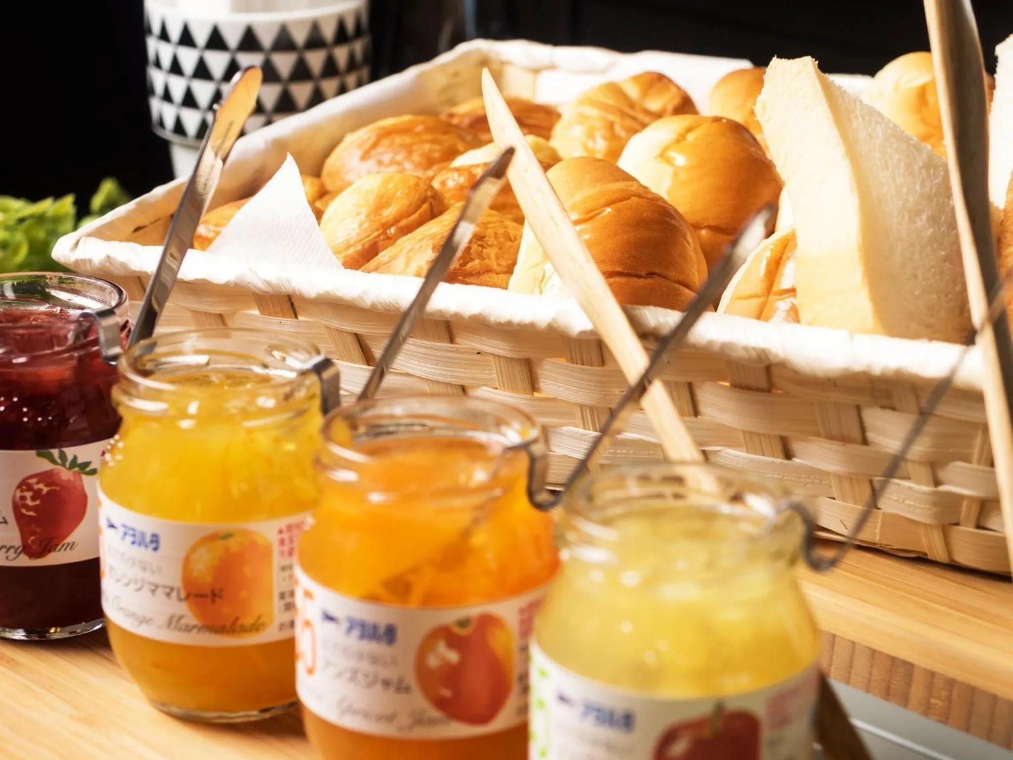 Buffet breakfast in Hotel AreaOne Kushiro