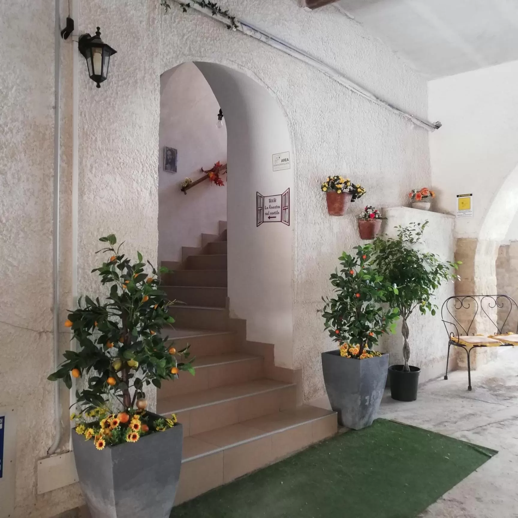 Property building in La Finestra sul Cortile B&B