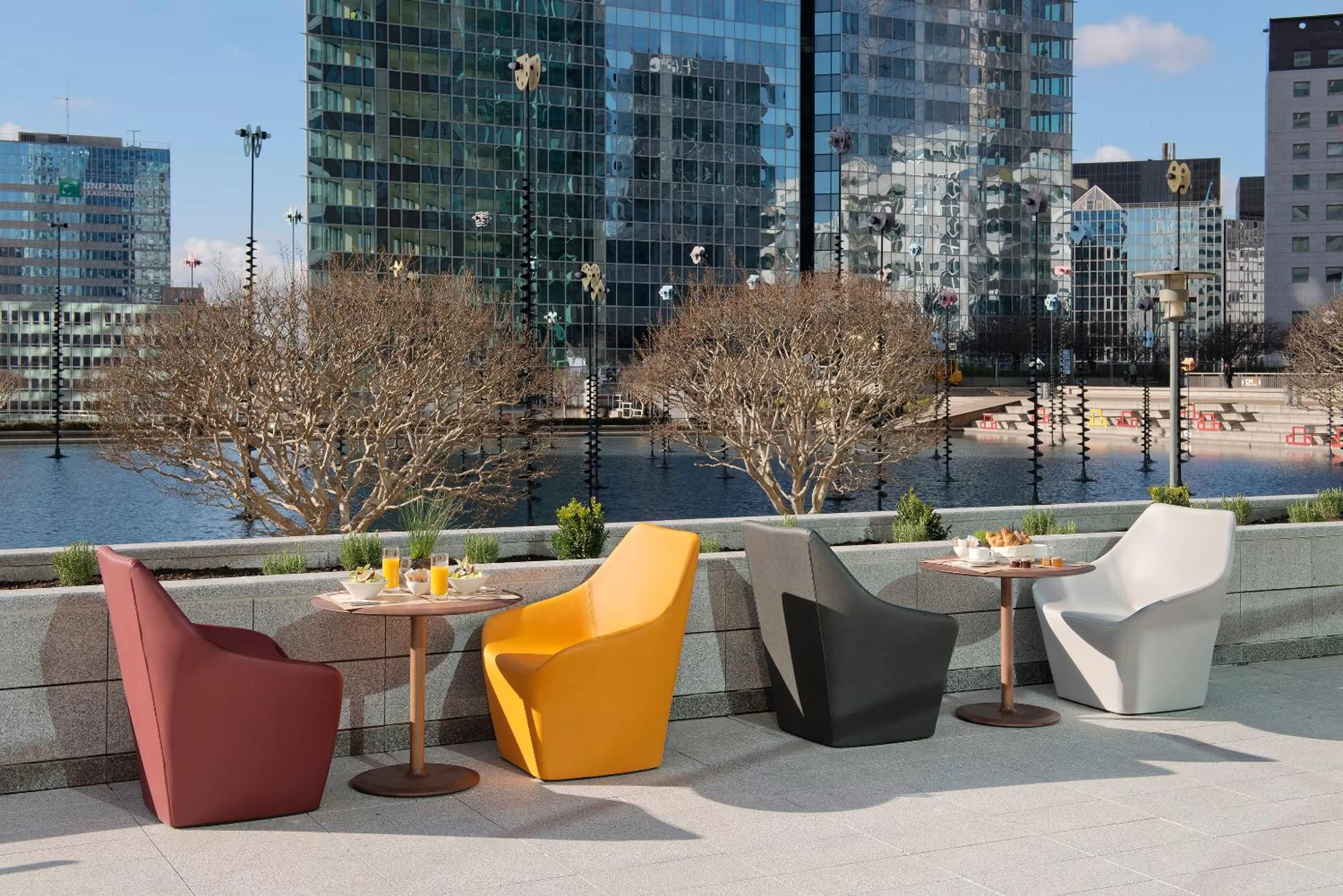 Balcony/Terrace in Melia Paris La Defense