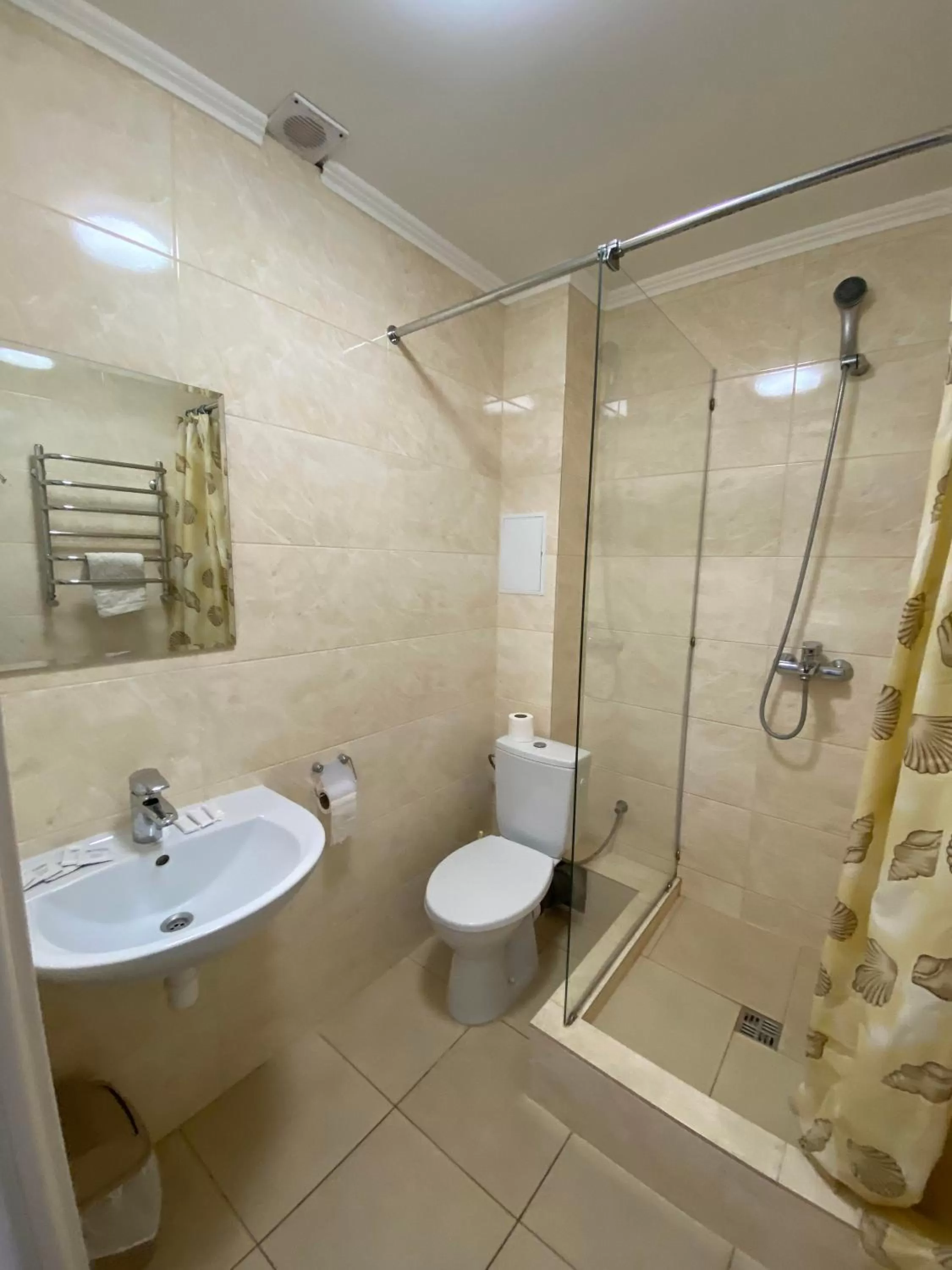 Bathroom in Autopark Hotel