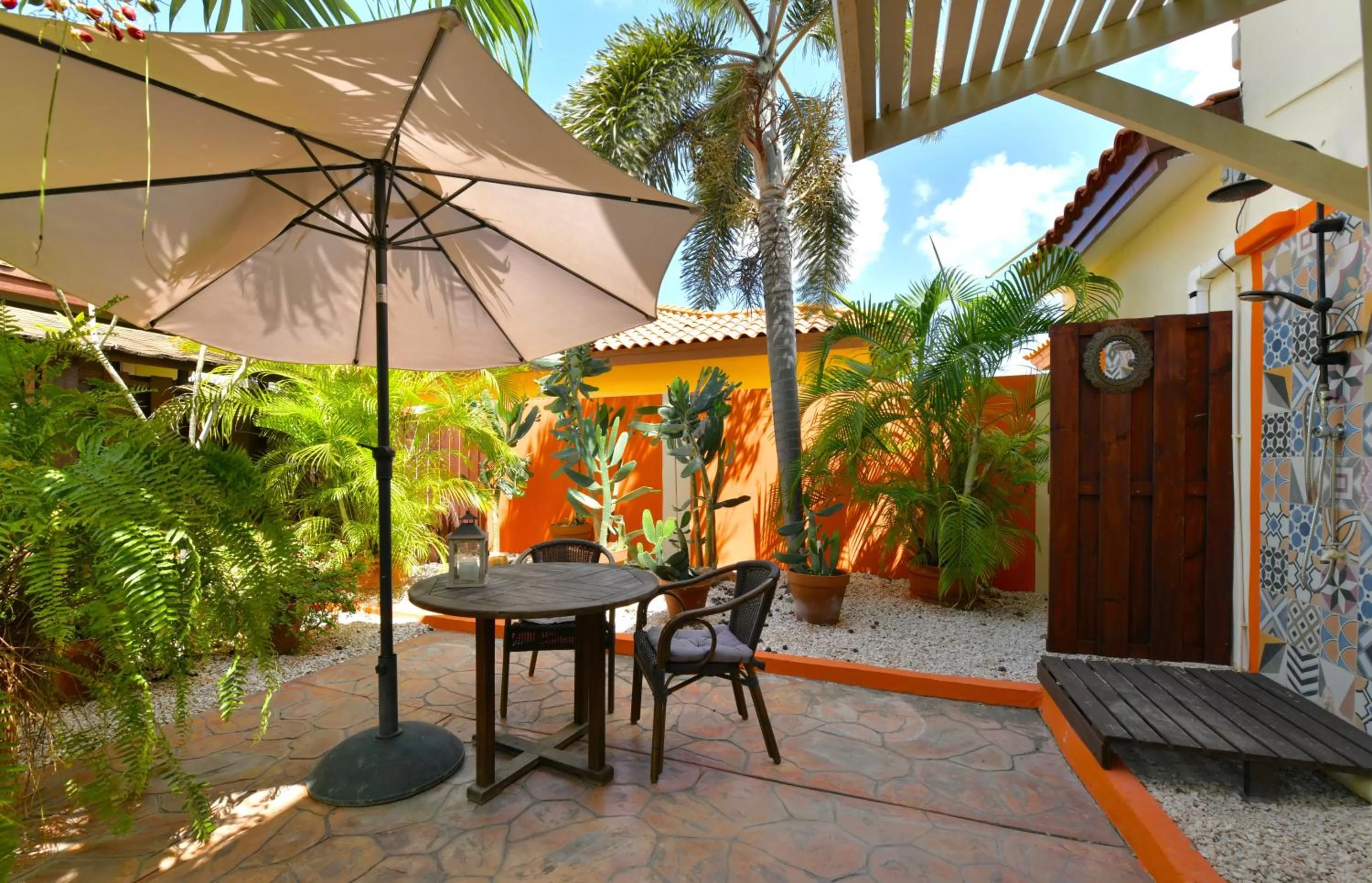 Patio in Wonders Boutique Hotel