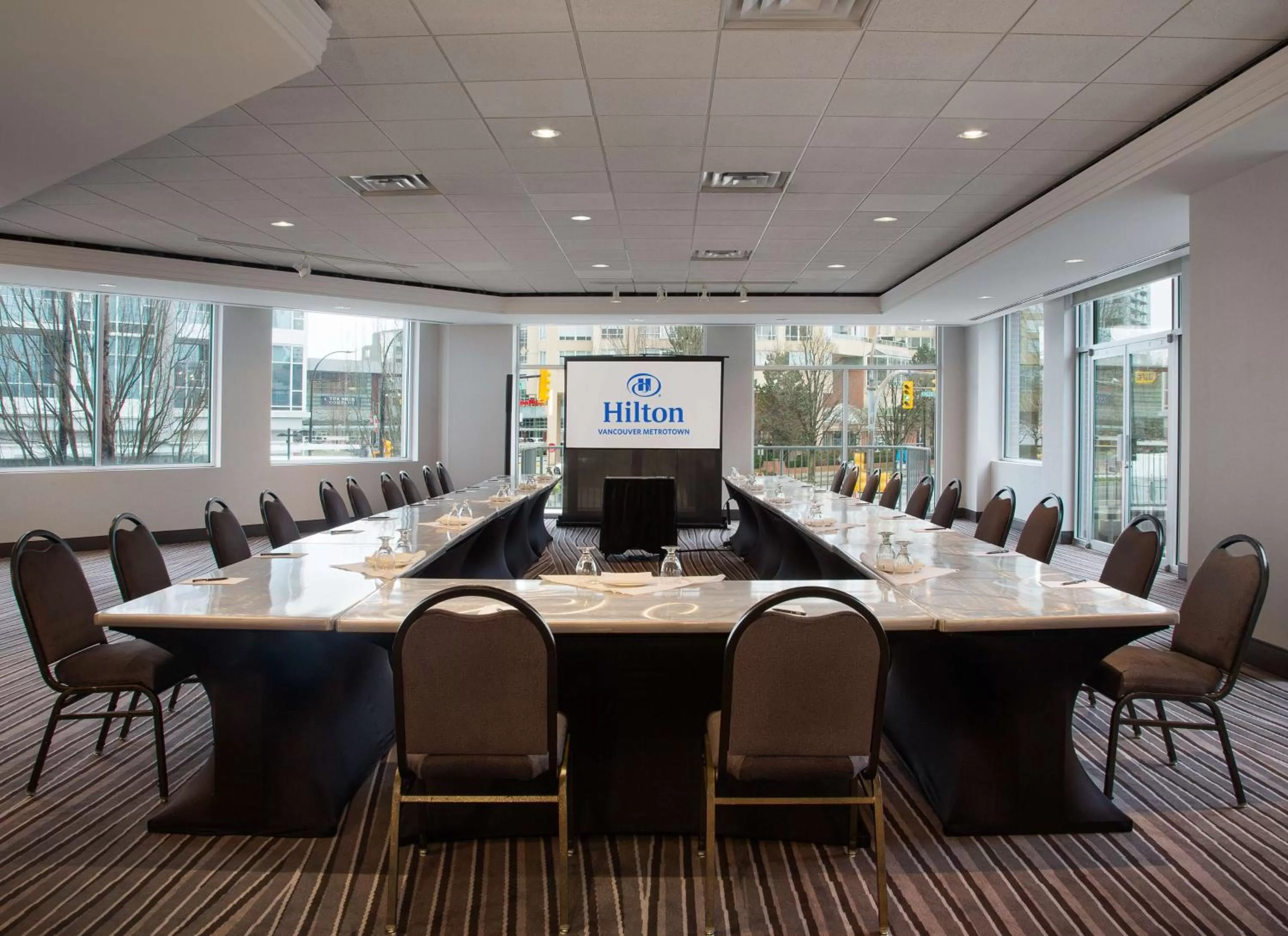 Meeting/conference room in Hilton Vancouver Metrotown