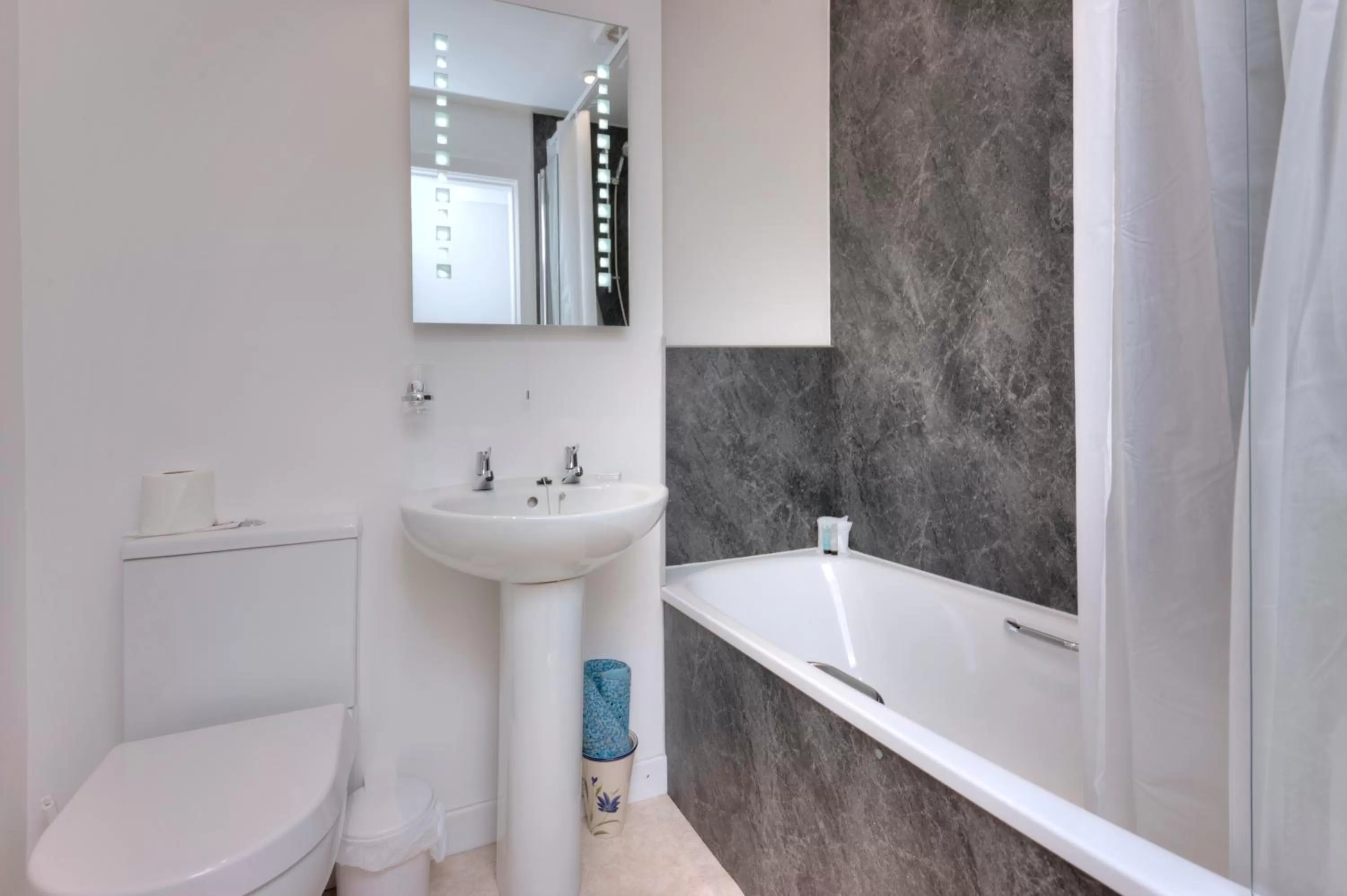 Bathroom in Falls of Lora Hotel