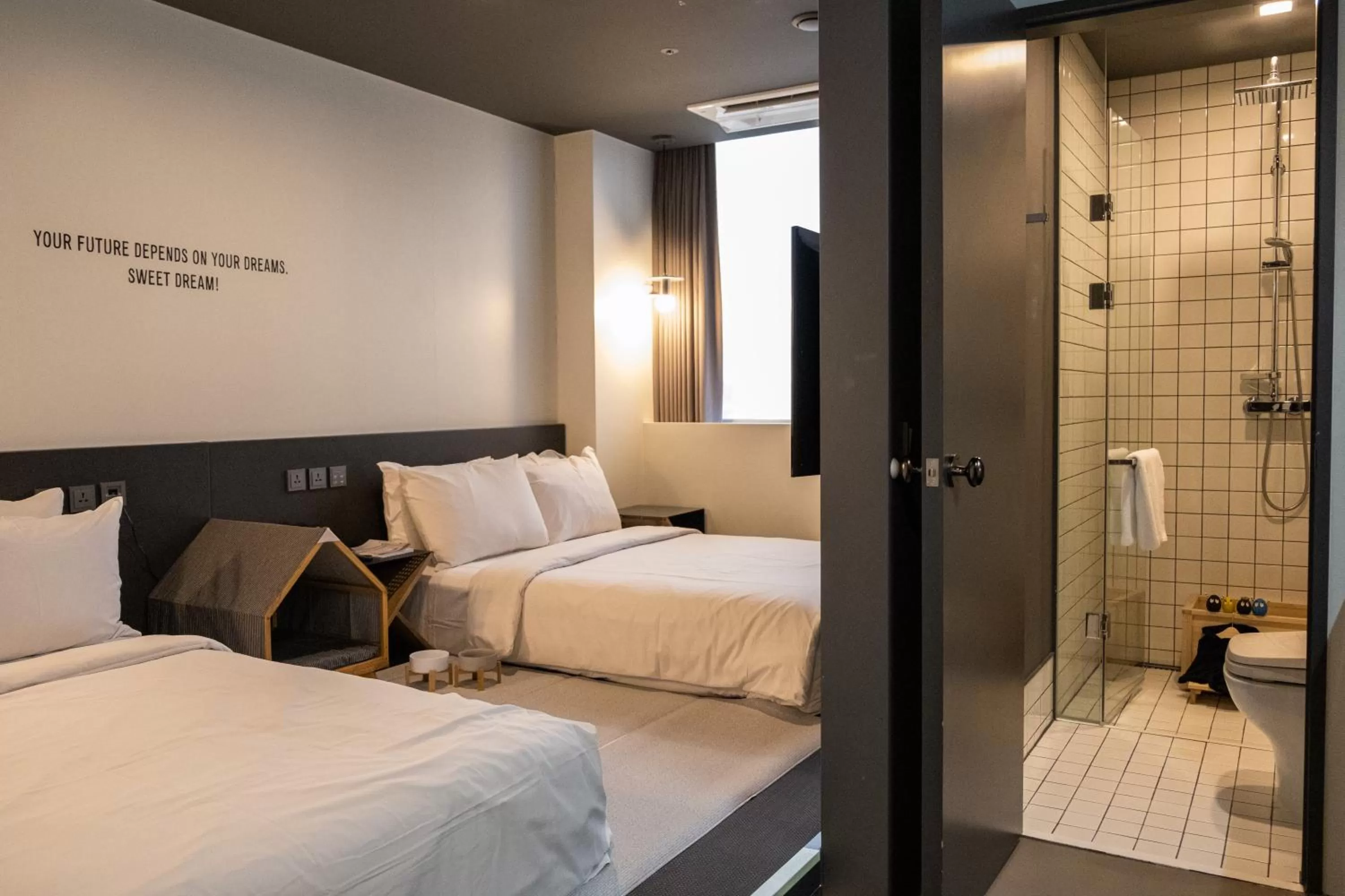 Bed in Hotel Cappuccino