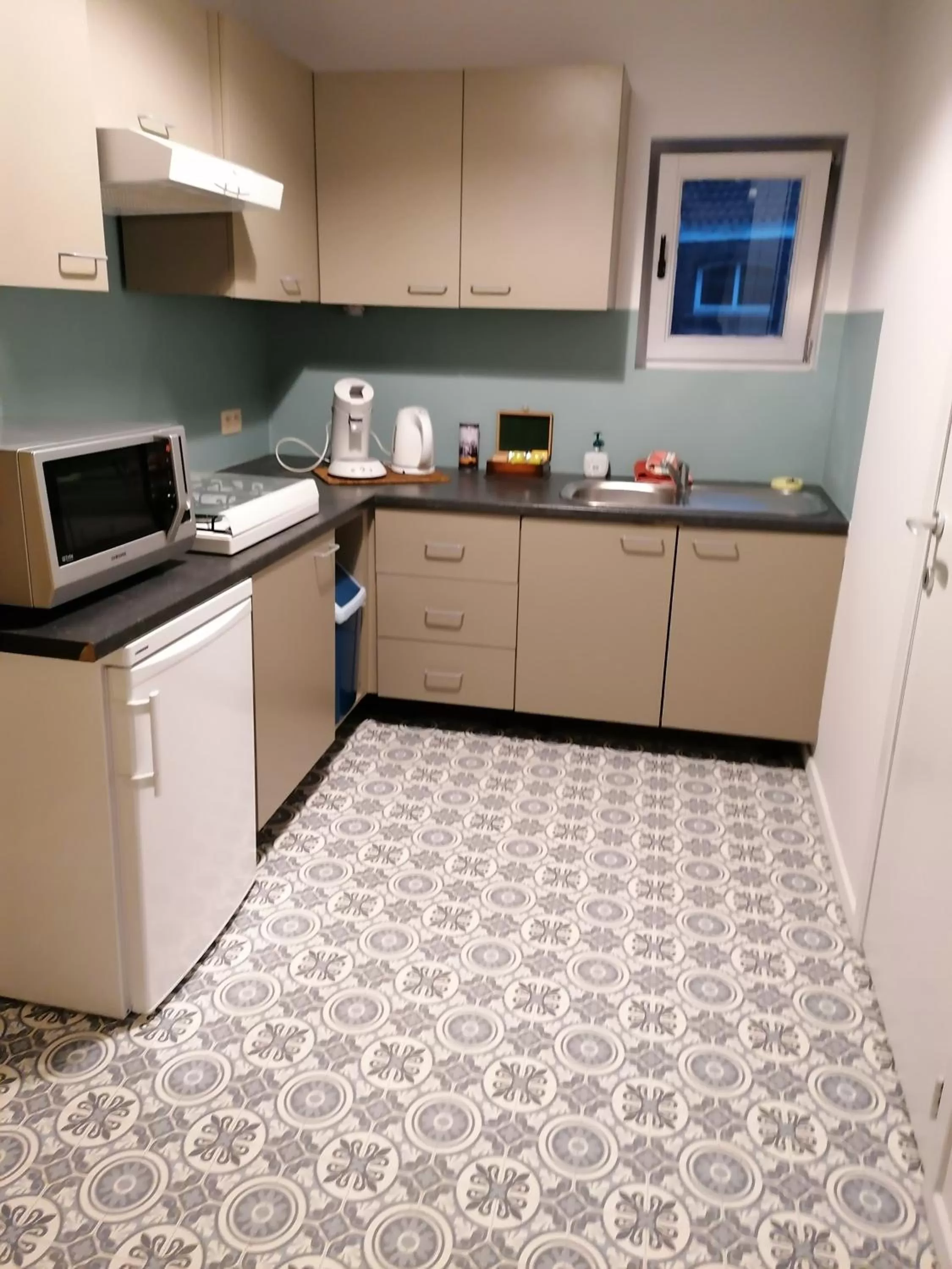 Kitchen or kitchenette, Kitchen/Kitchenette in Because the Night city lodge