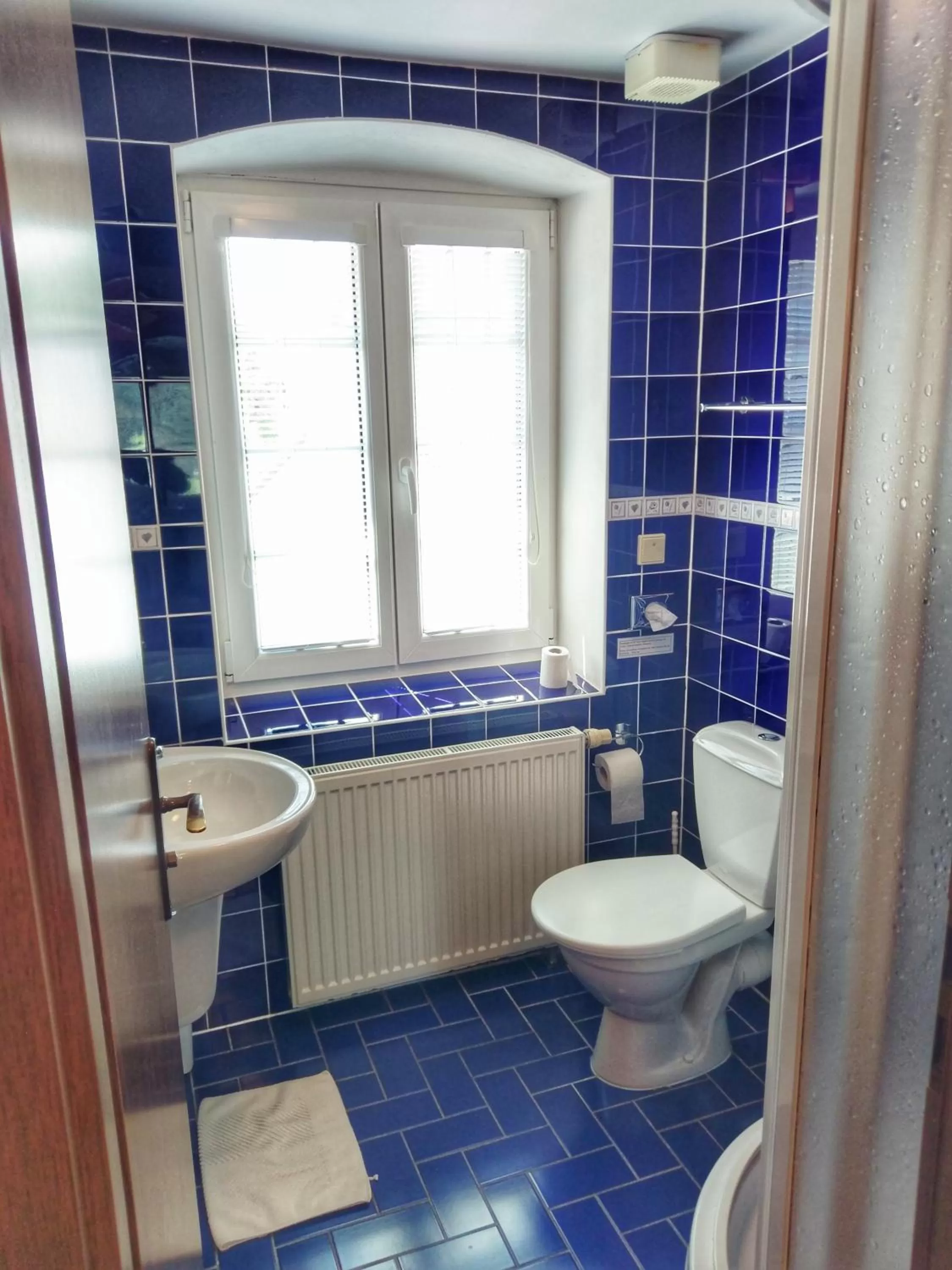 Bathroom in Hotel a Hostinec Tálský mlýn