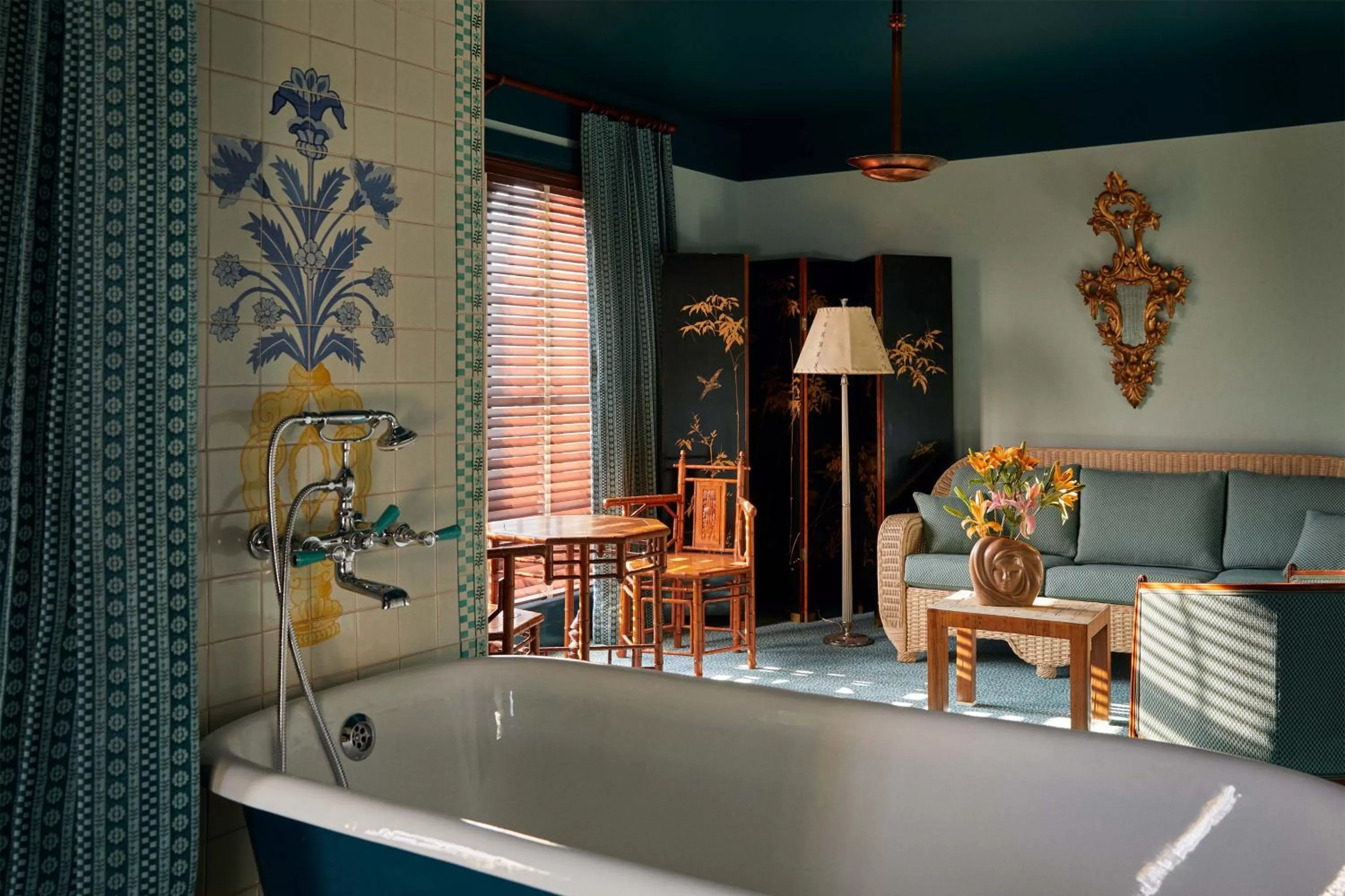 Living room in Hotel Ulysses, a Member of Design Hotels