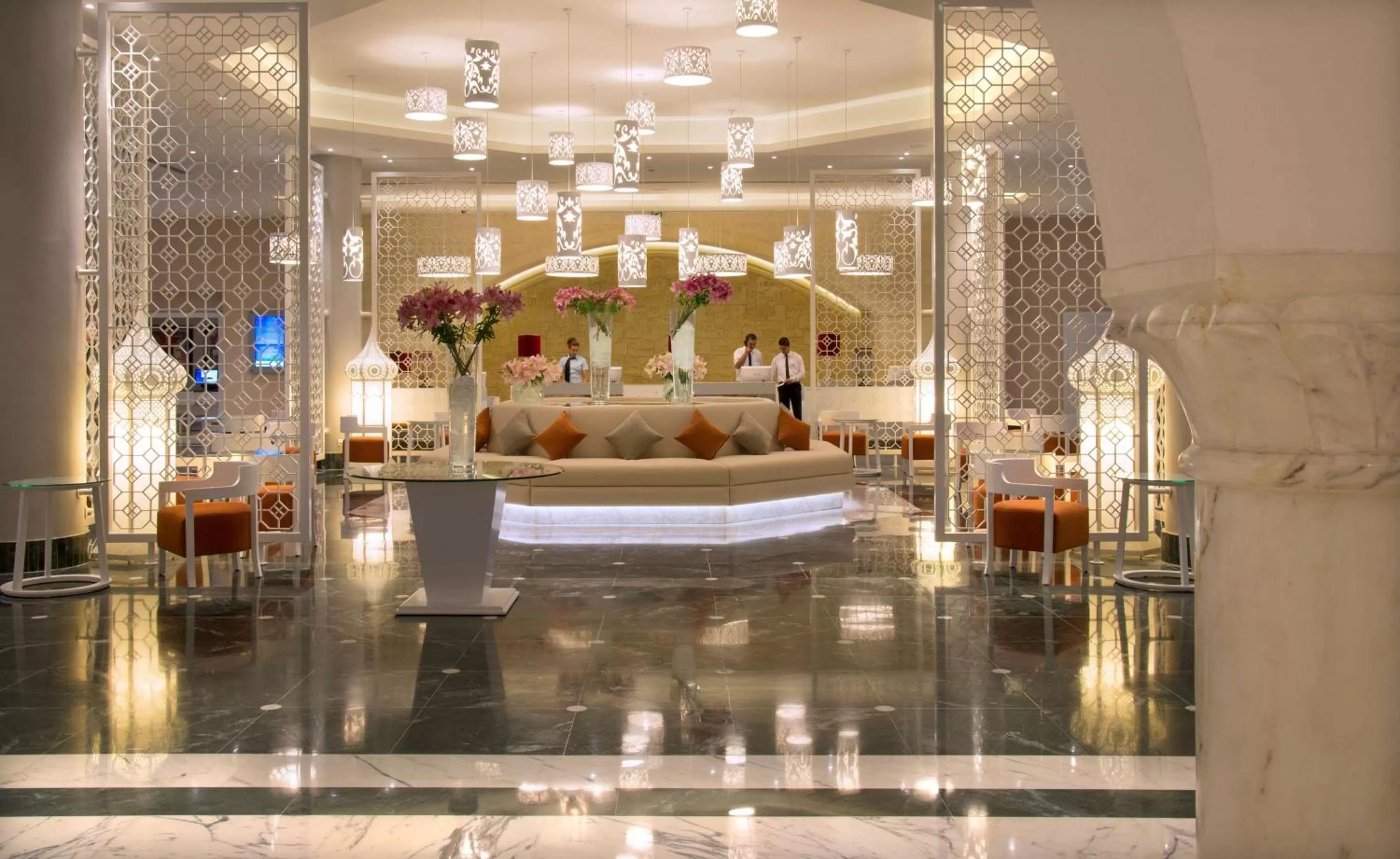 Lobby or reception in Radisson Blu Resort & Thalasso Hammamet