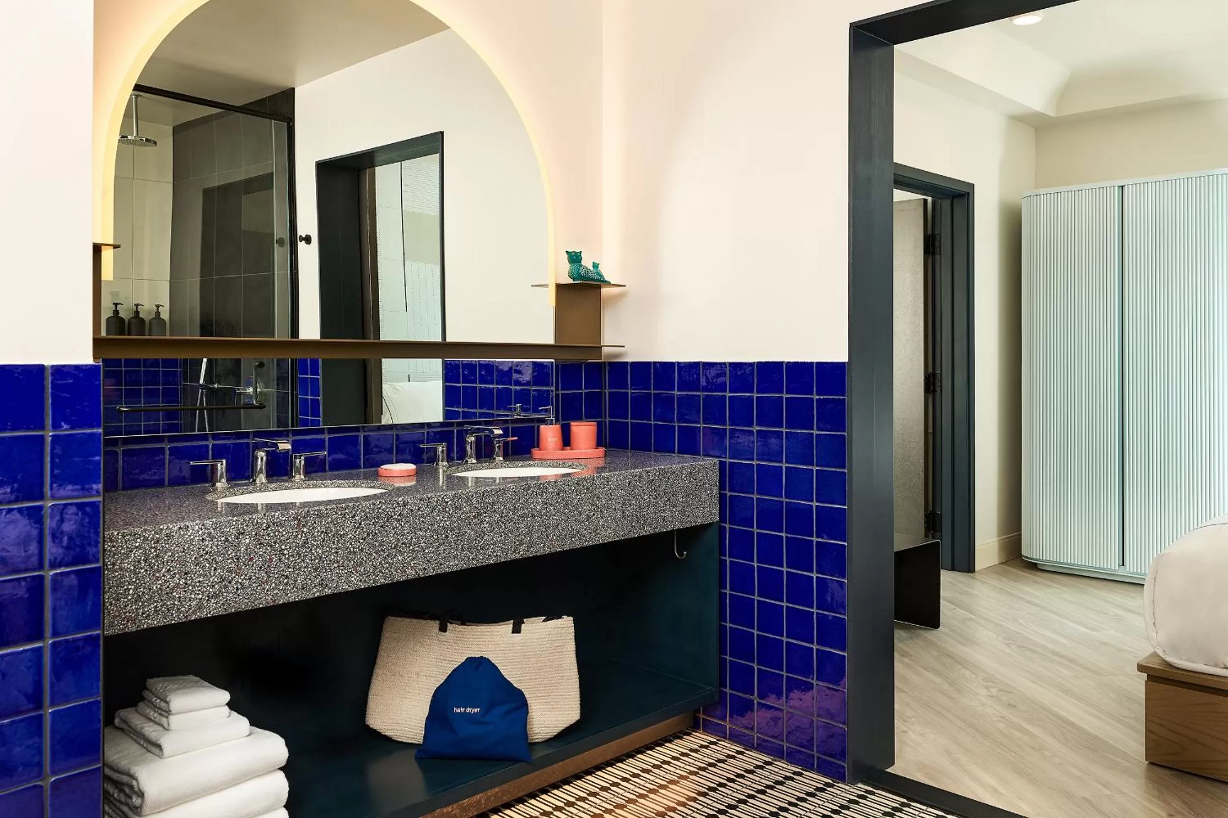 Bathroom in Catbird Hotel