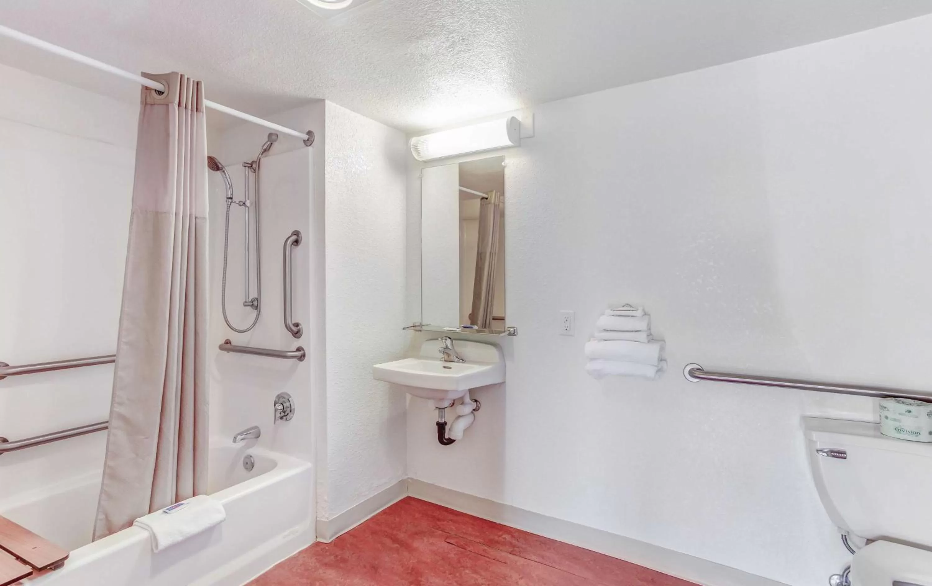 Bathroom in Motel 6-Medford, OR - North