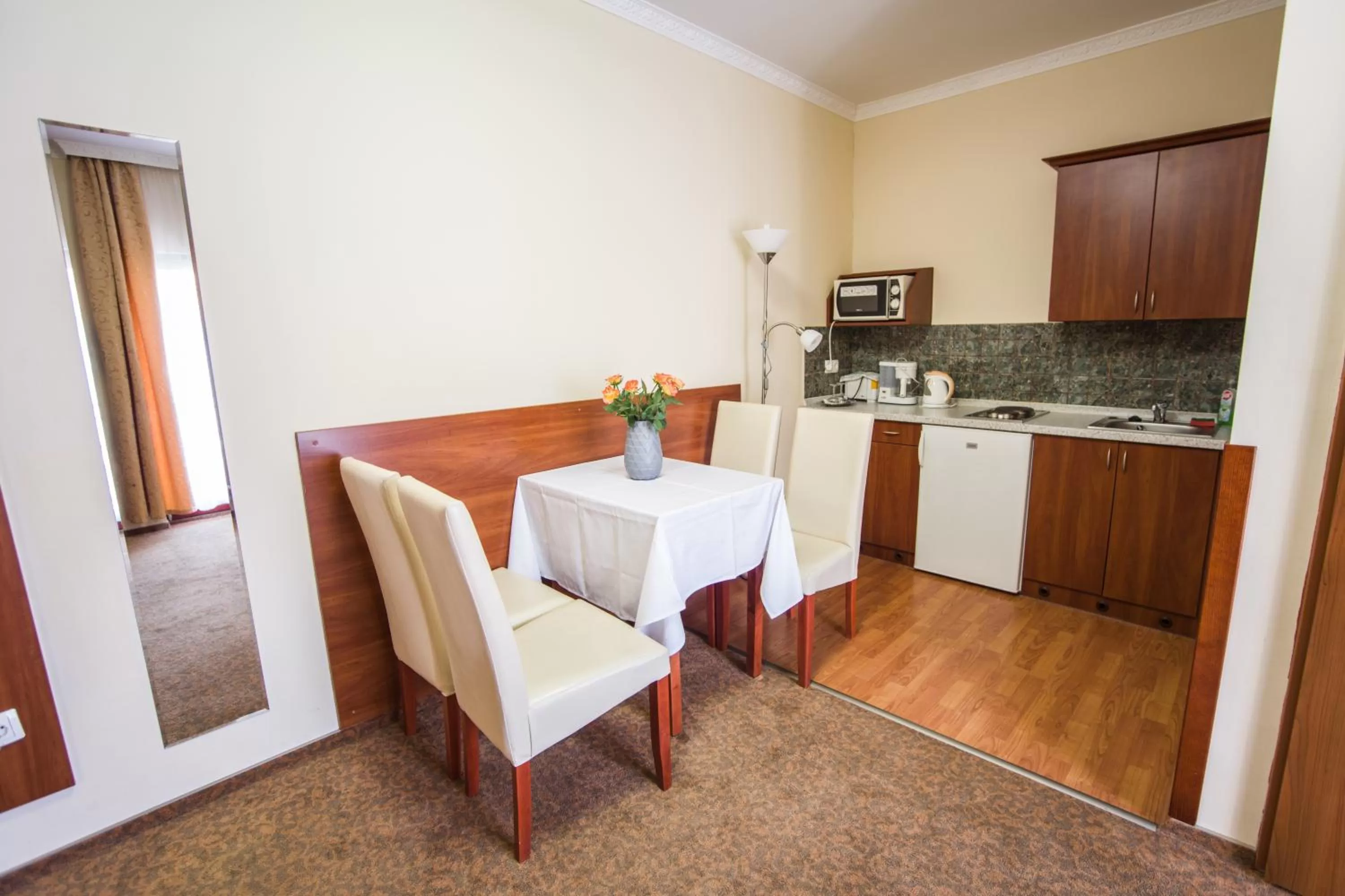 kitchen in Hotel Viktória