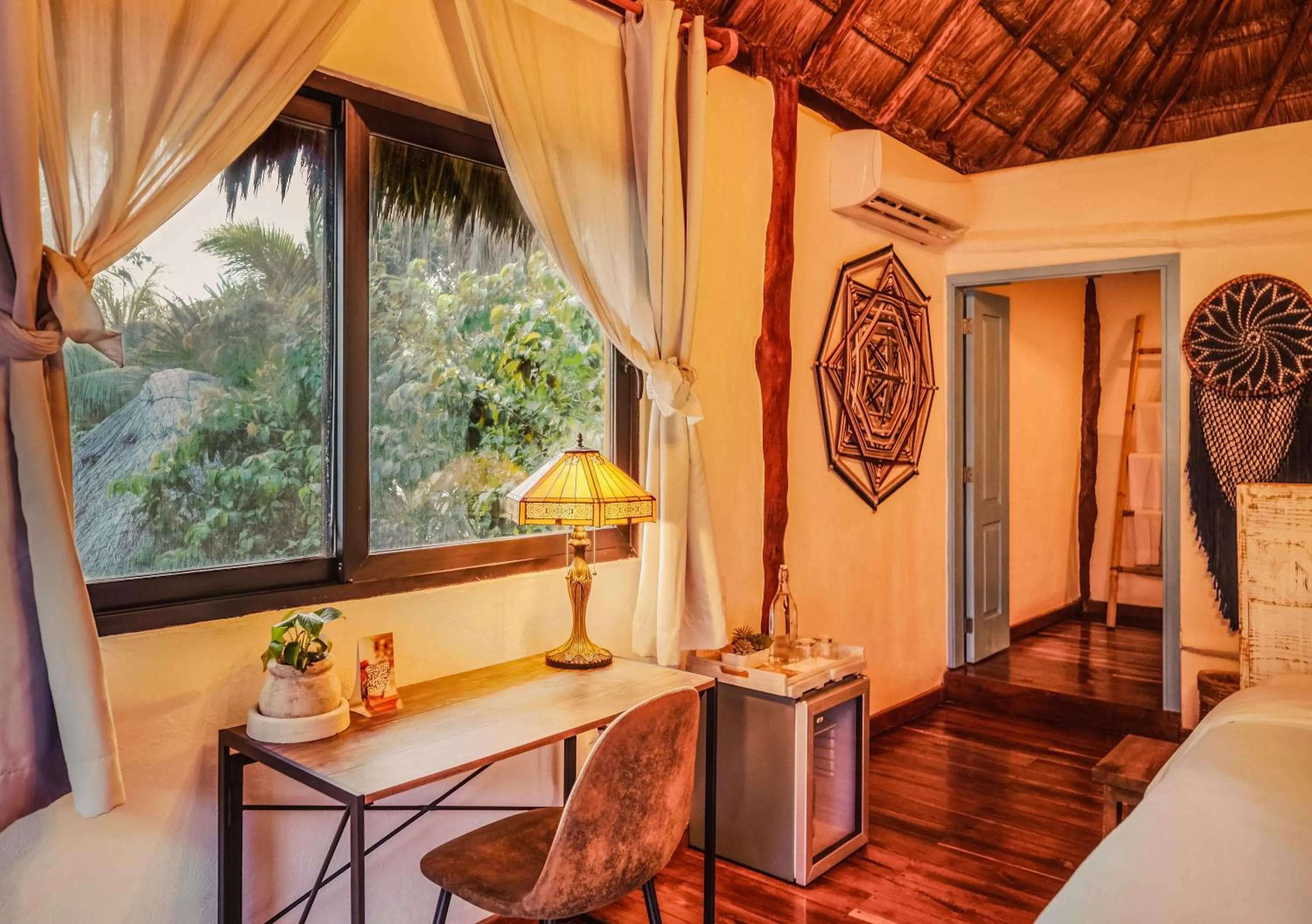oven, Seating Area in Hotelito Azul