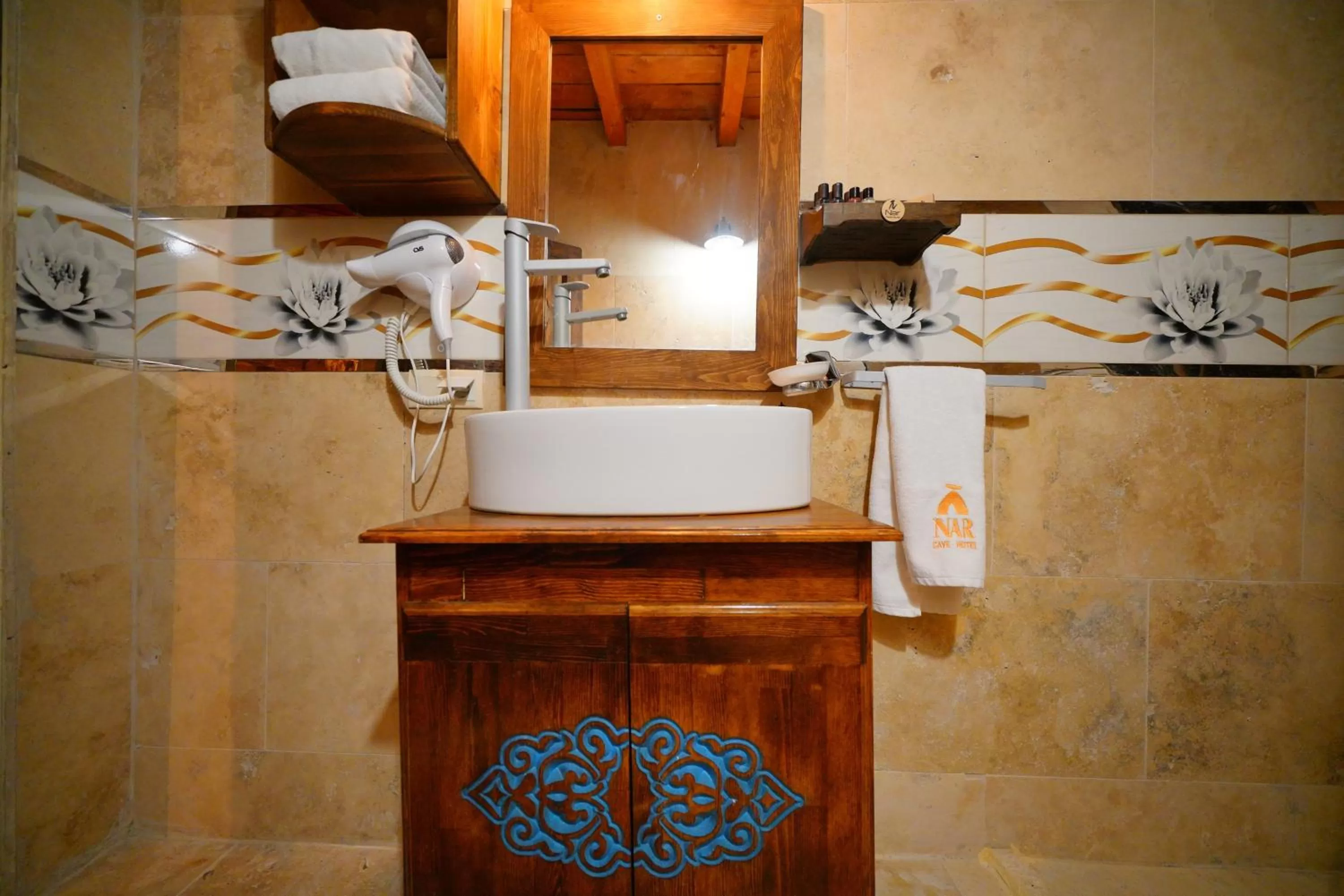 Bathroom in Cappadocia Nar Cave House & Swimming Pool