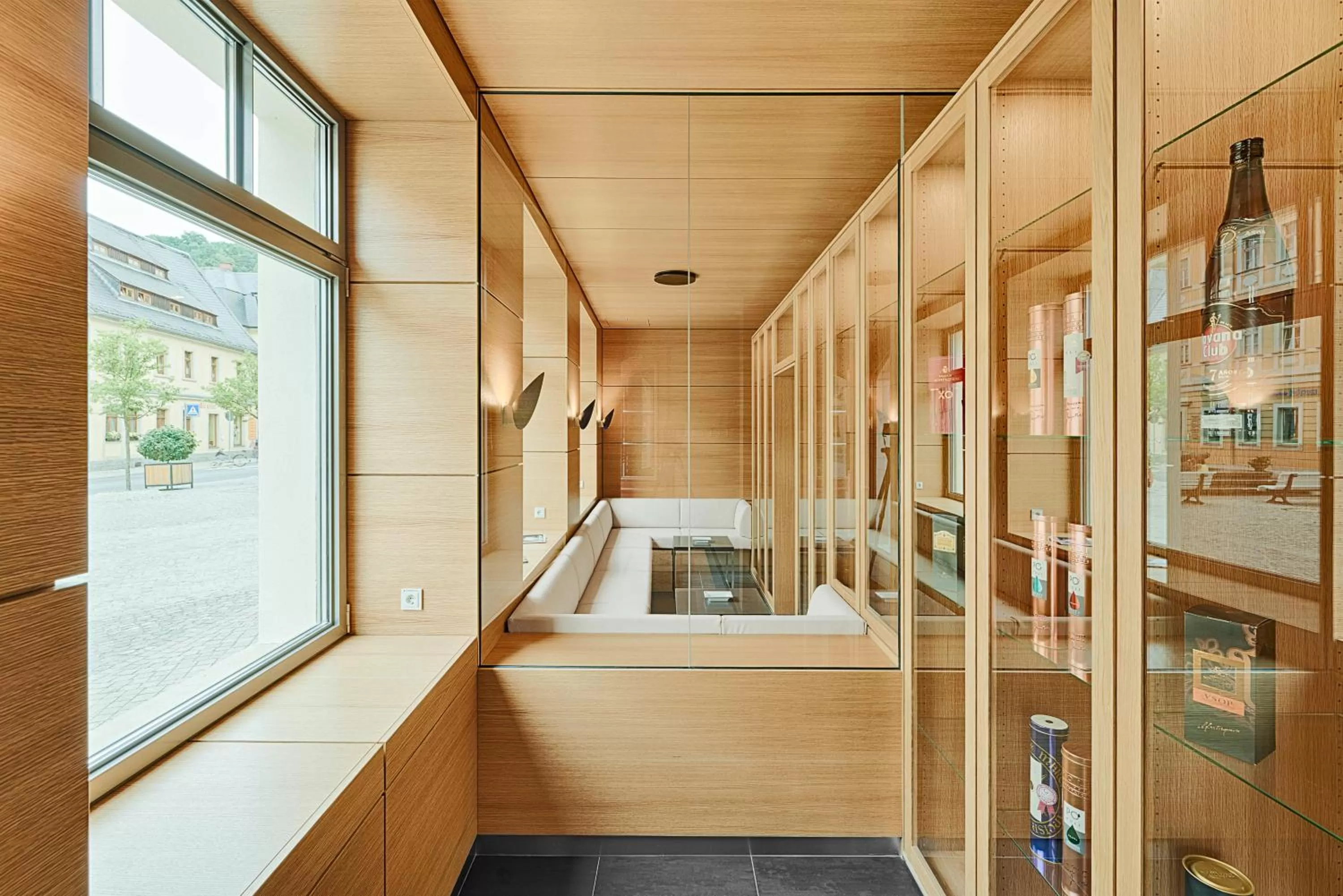 Lounge or bar in Hotel Elbresidenz an der Therme