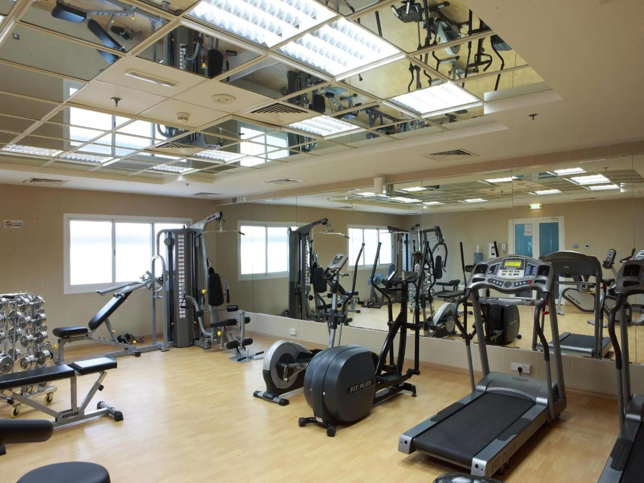 Fitness centre/facilities in Rose Garden Hotel Apartments - Al Barsha, Near Metro Station