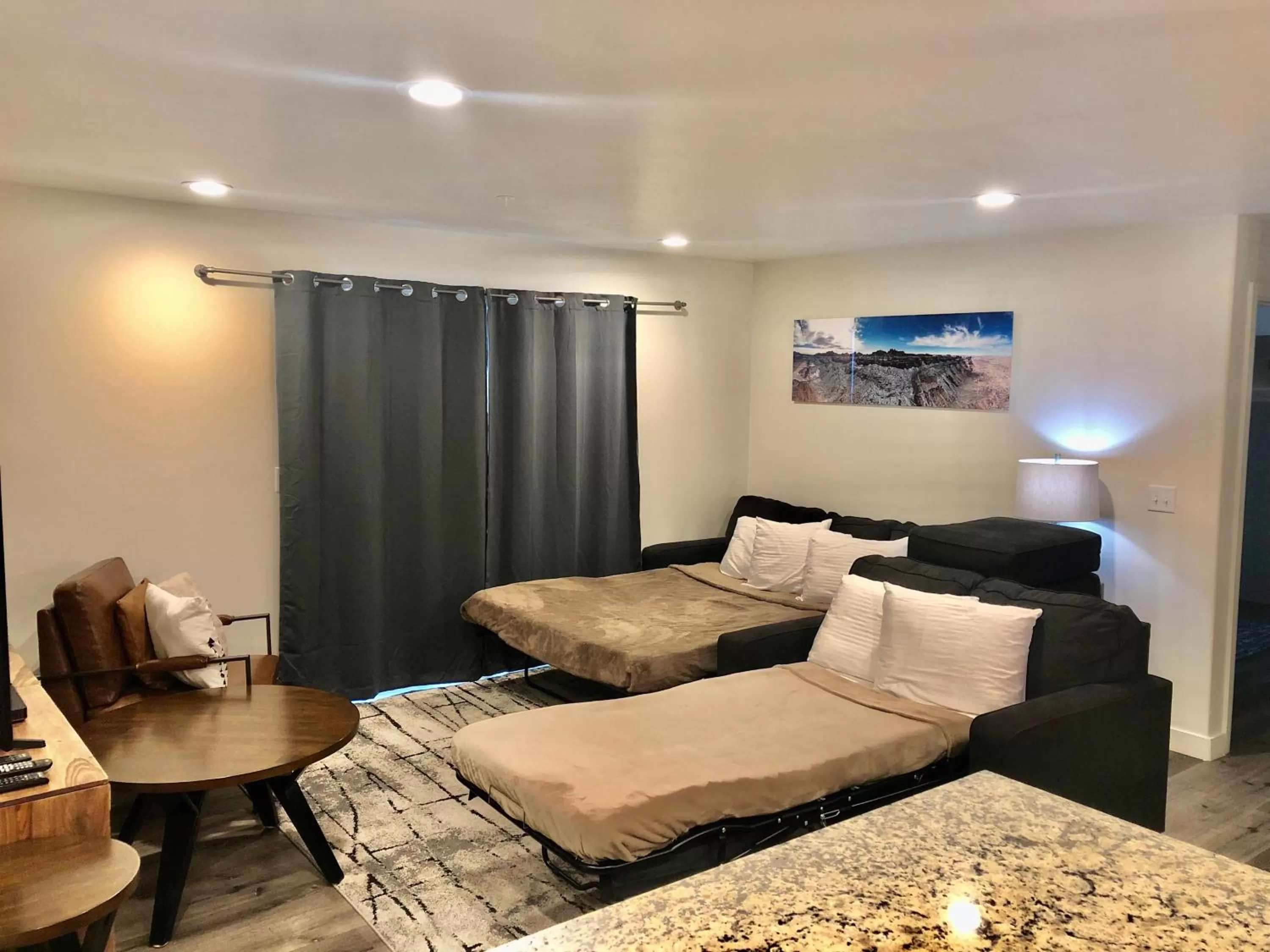 Seating Area in Moab Redcliff Condos