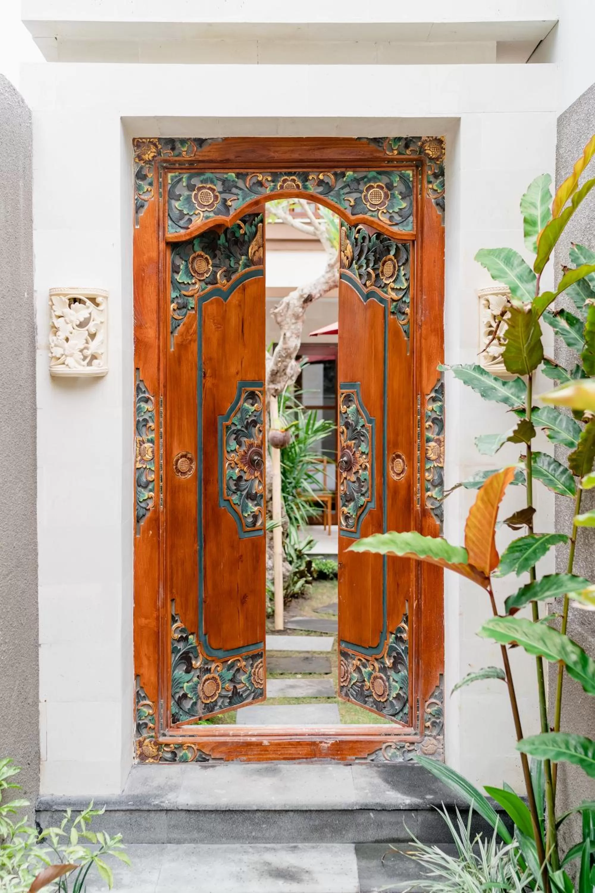 Facade/entrance in Tamantara