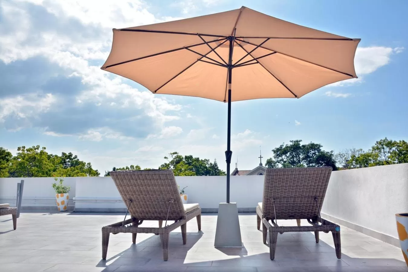 Balcony/Terrace in Negombo New Queen's Palace