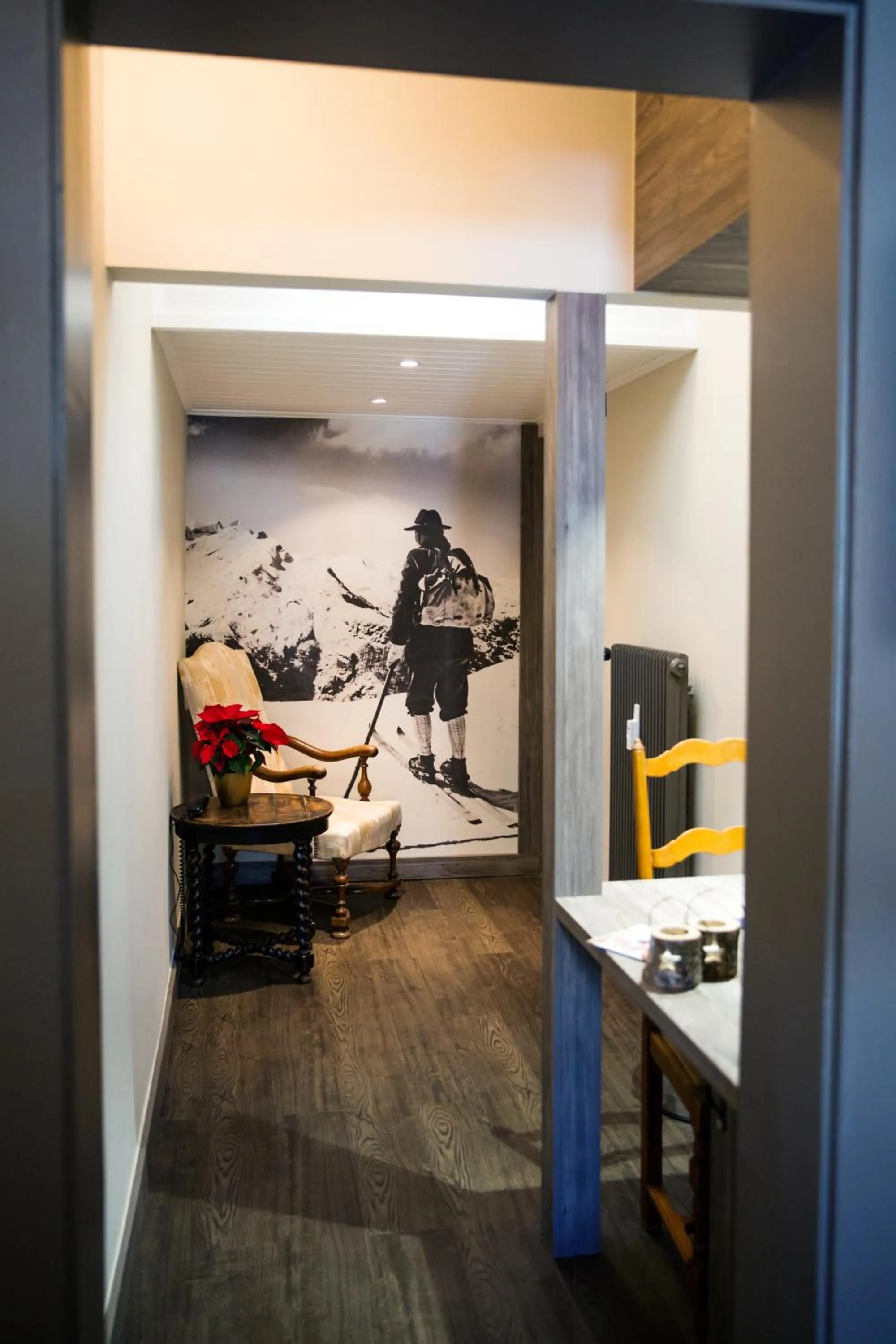 Decorative detail in Hotel Bristol Verbier