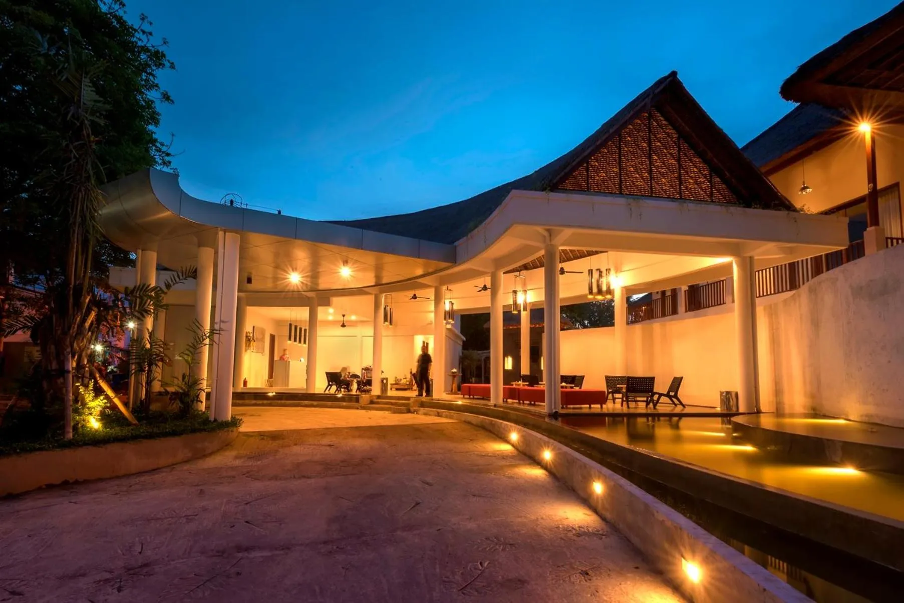 Lobby or reception in Villa Puri Ayu