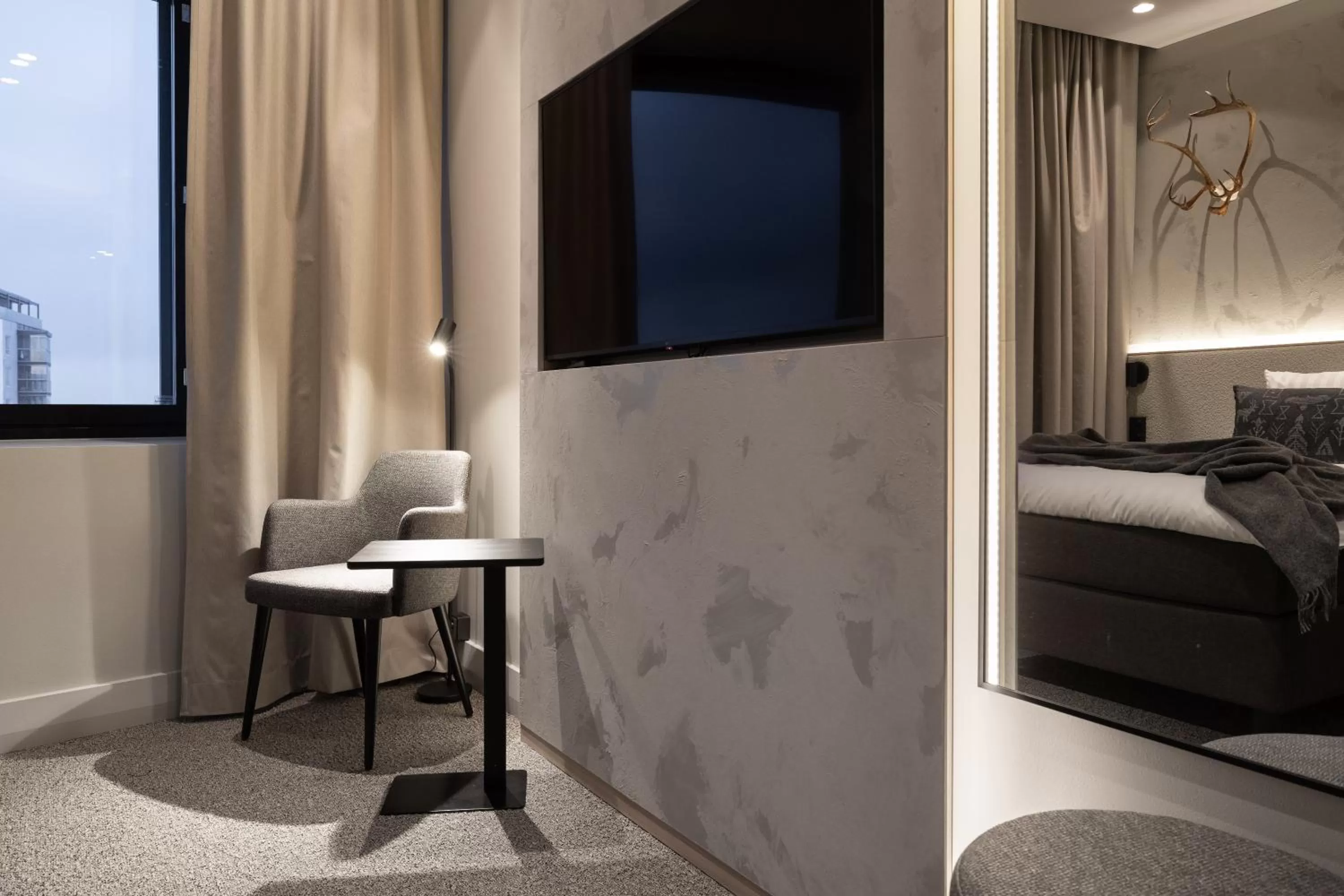 TV and multimedia, Bed in Lapland Hotels Arena