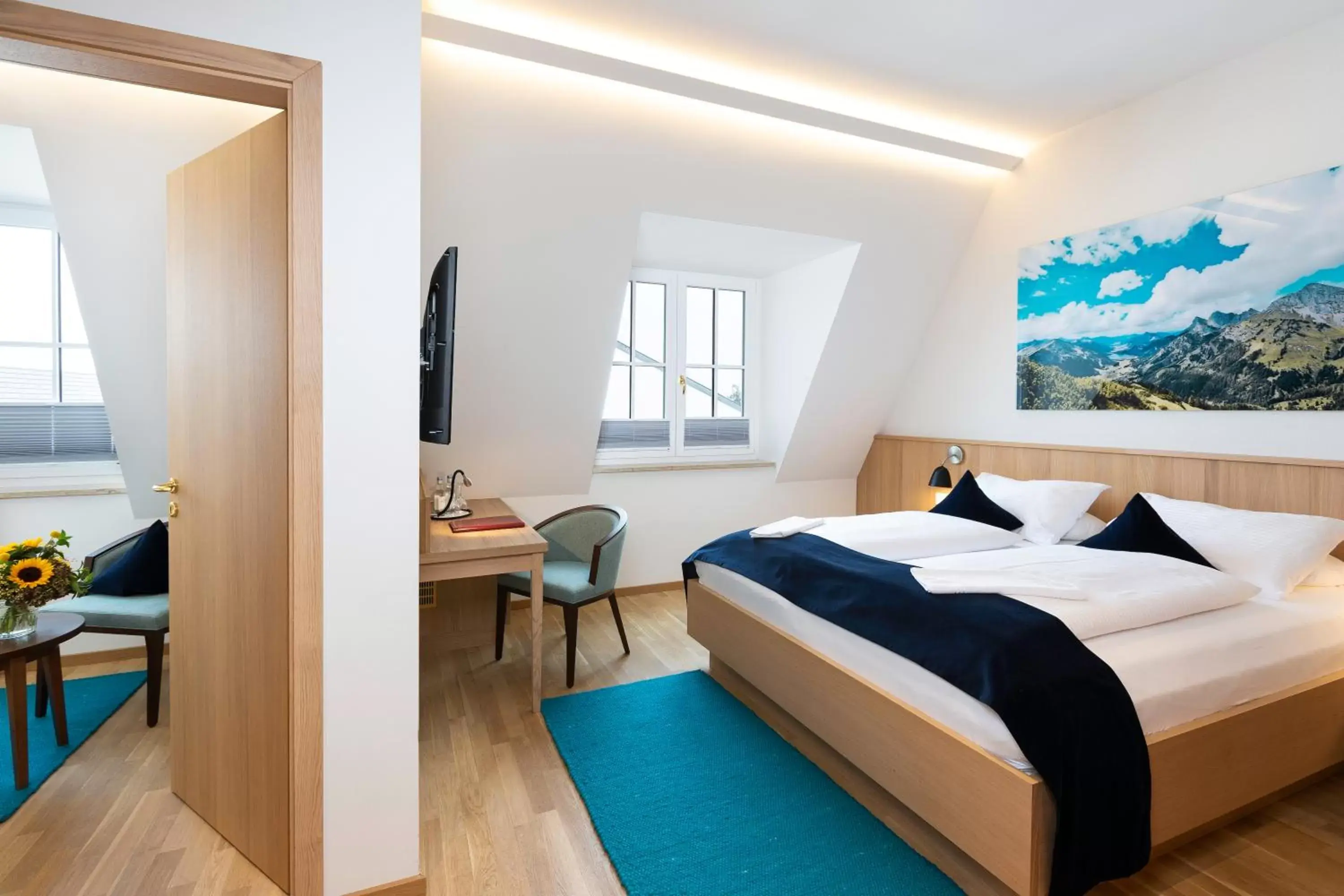 Triple Room in newly built in Hotel Hirsch Triple Room in newly built in Hotel Hirsch