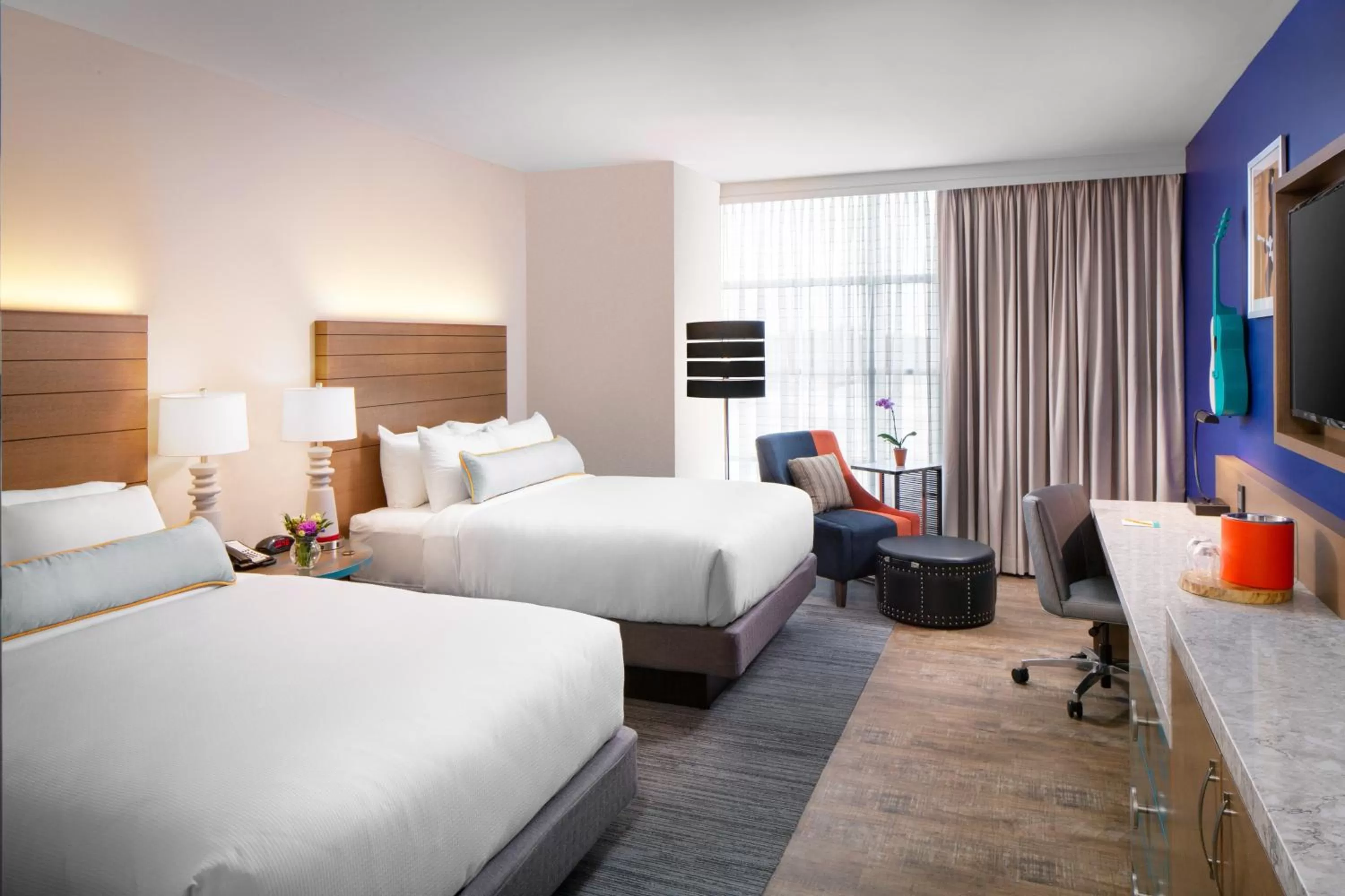 Photo of the whole room, Bed in Hotel Indigo Gainesville-Celebration Pointe by IHG