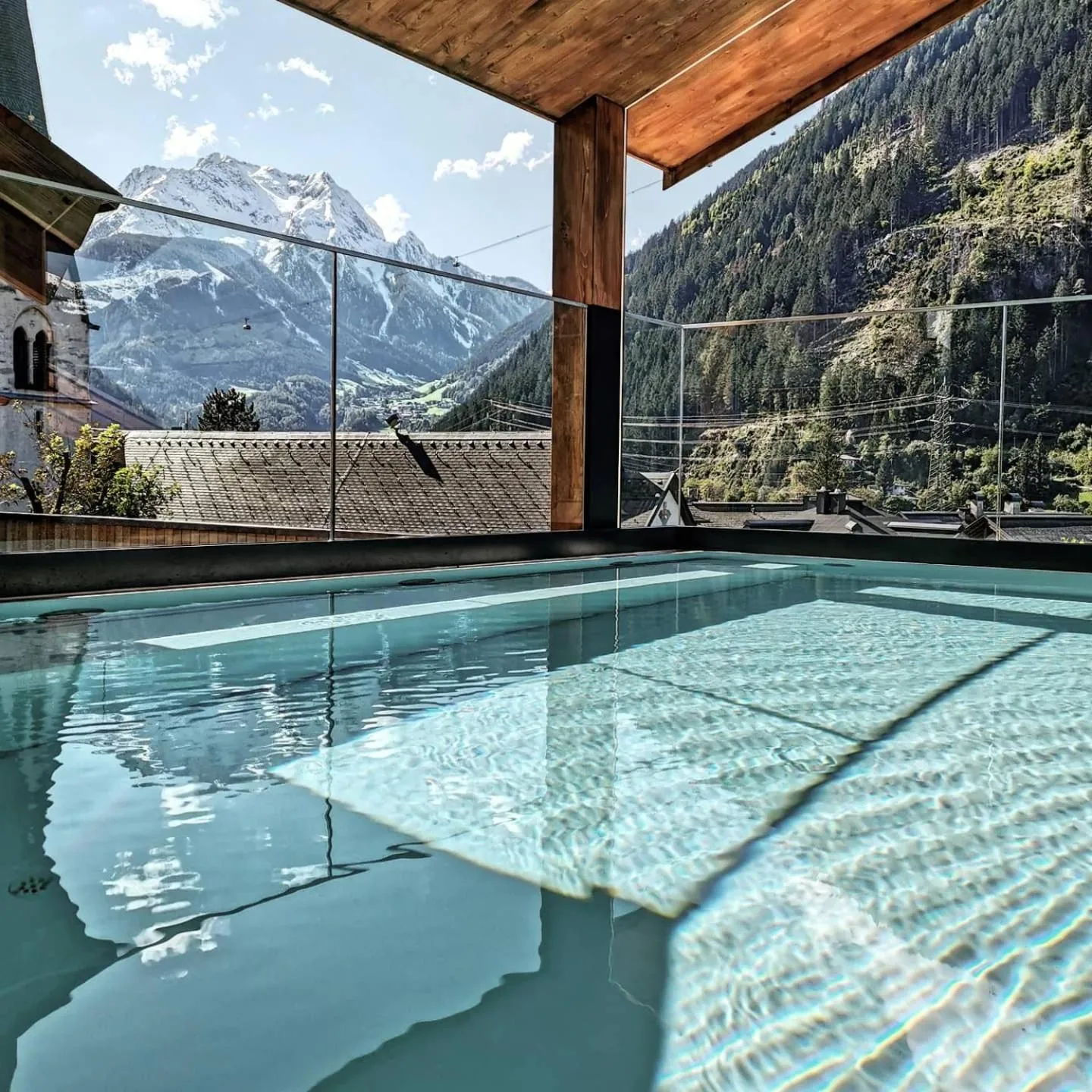 Hot Tub in Alpenhotel Kramerwirt
