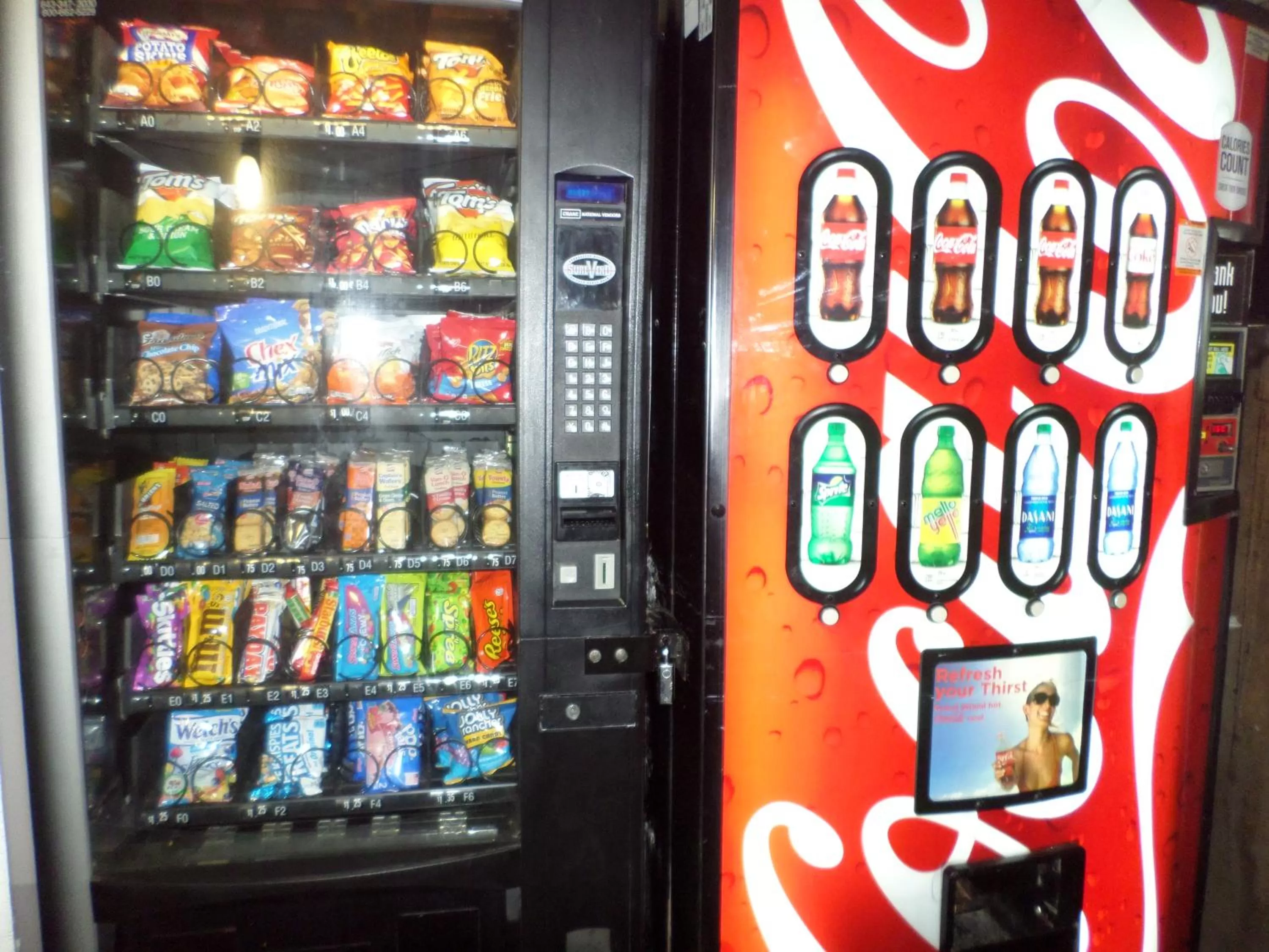 Food in Tropical Seas Hotel