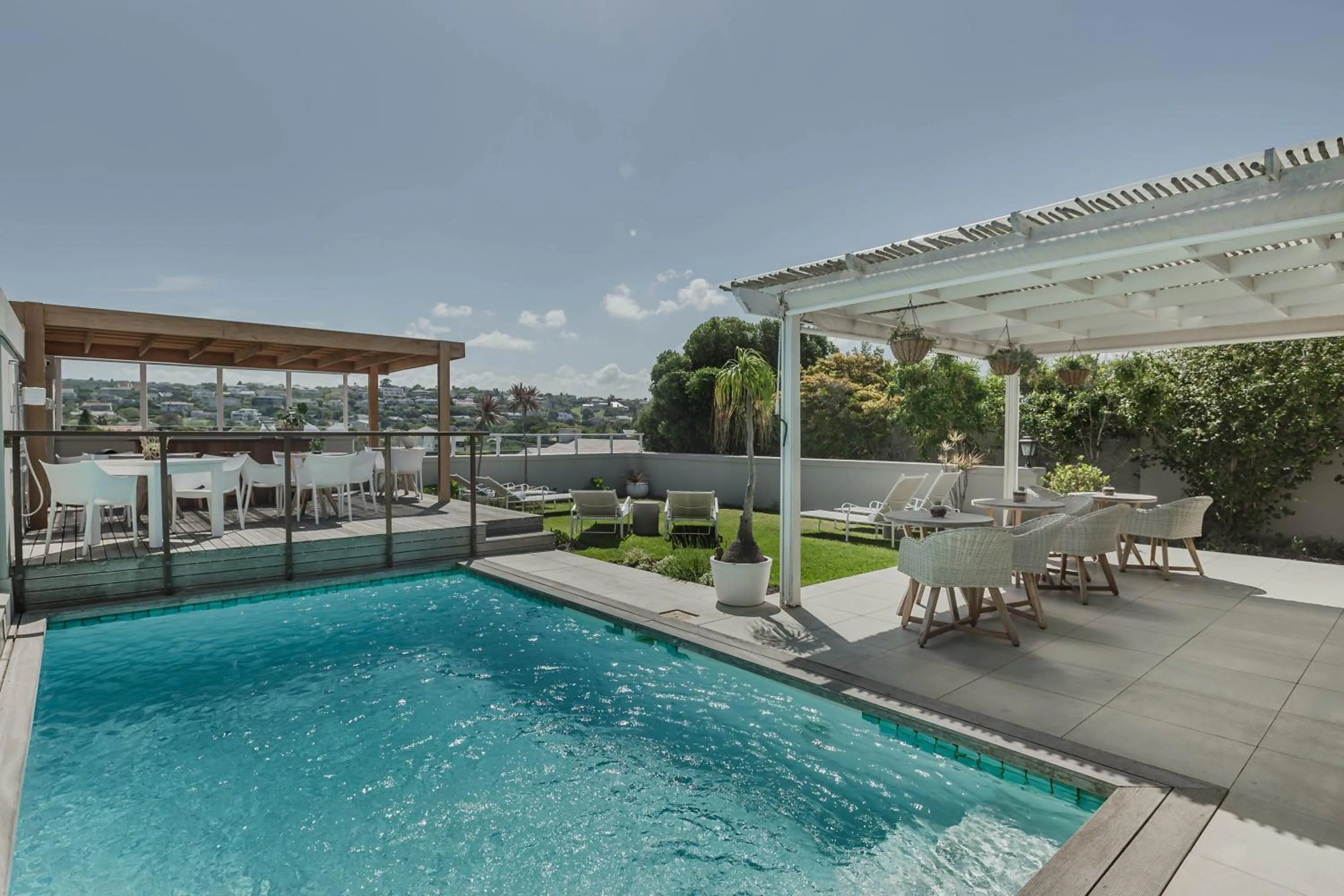 Patio in The Robberg Beach Lodge - Lion Roars Hotels & Lodges