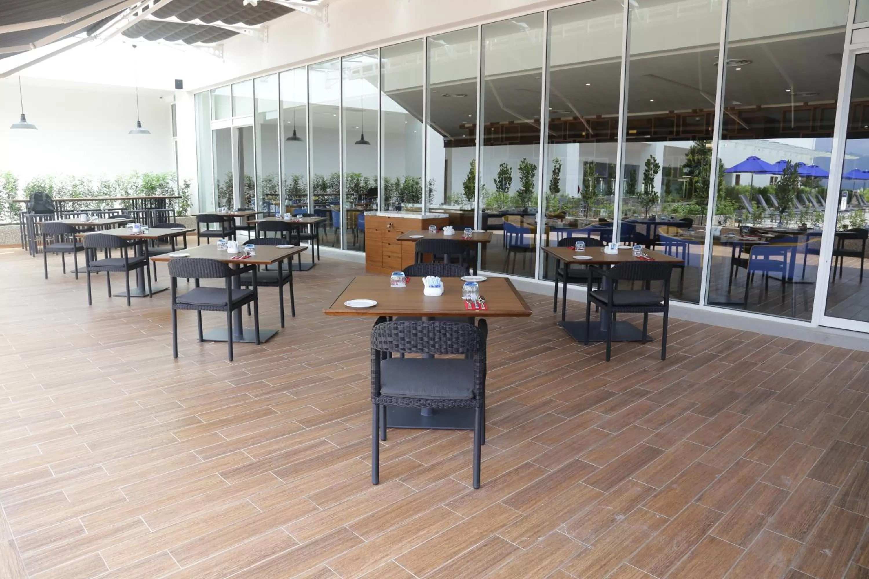 Patio in Novotel Taiping