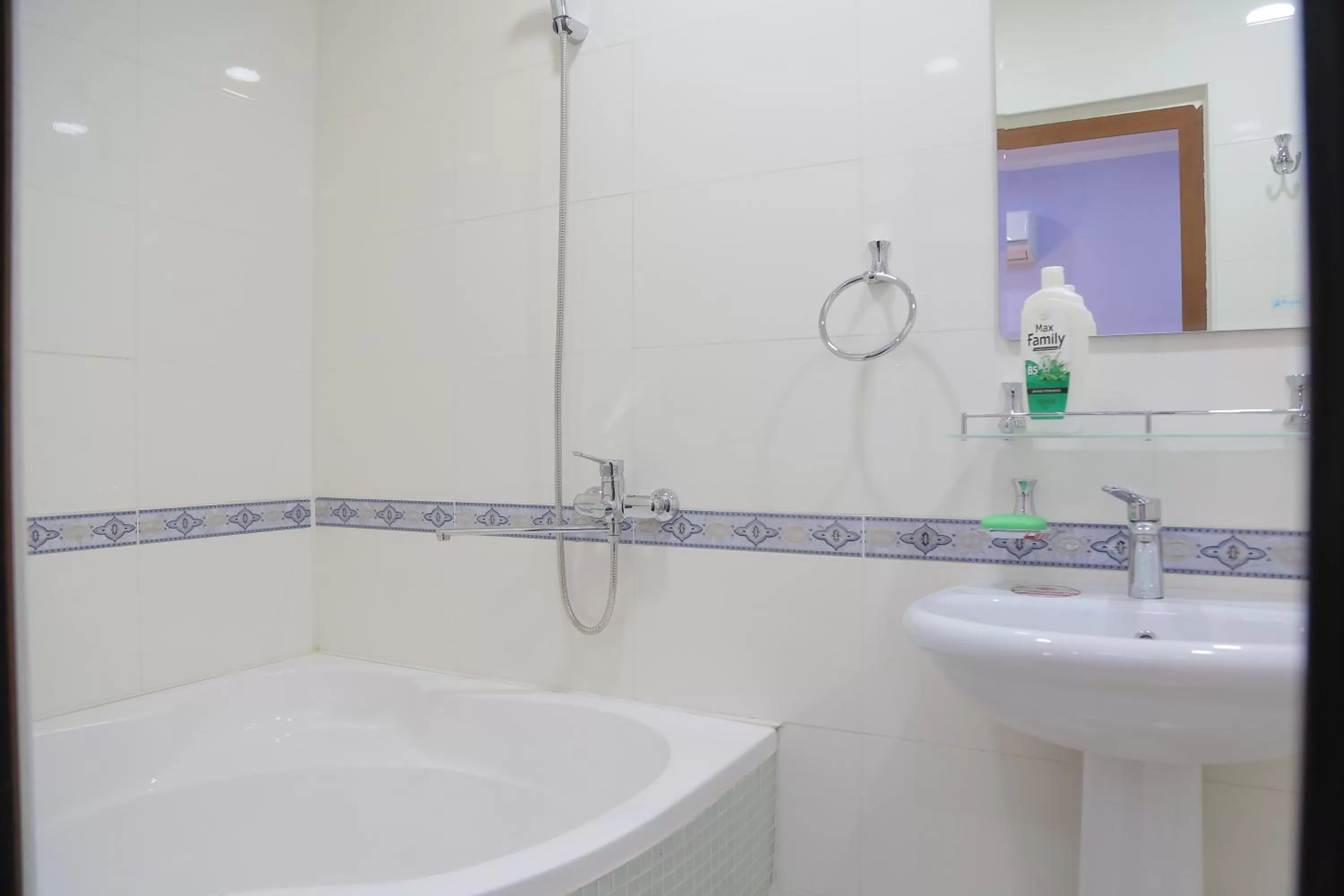 Bathroom in Alliance hotel bukhara
