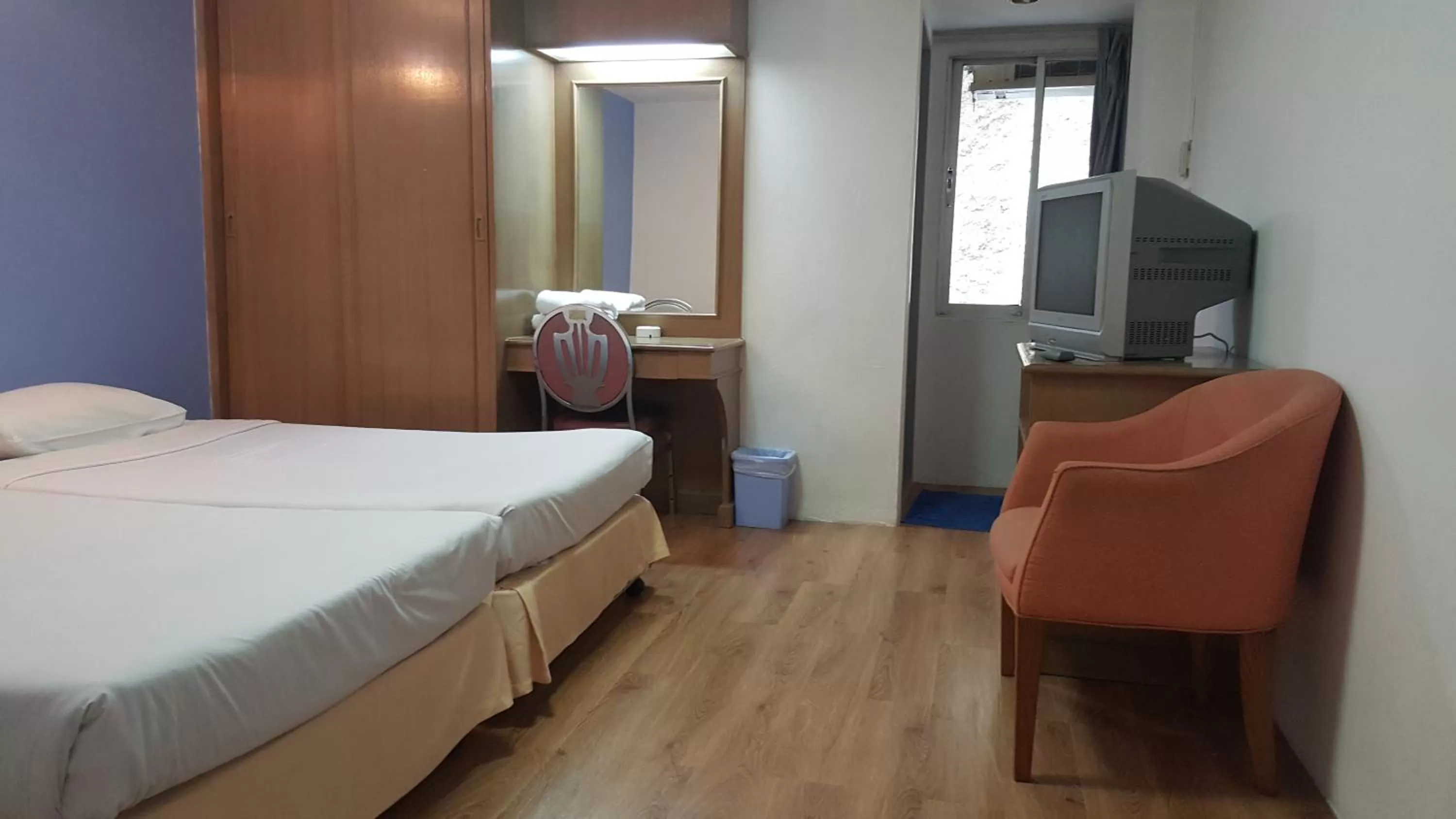 Bed in City Residence