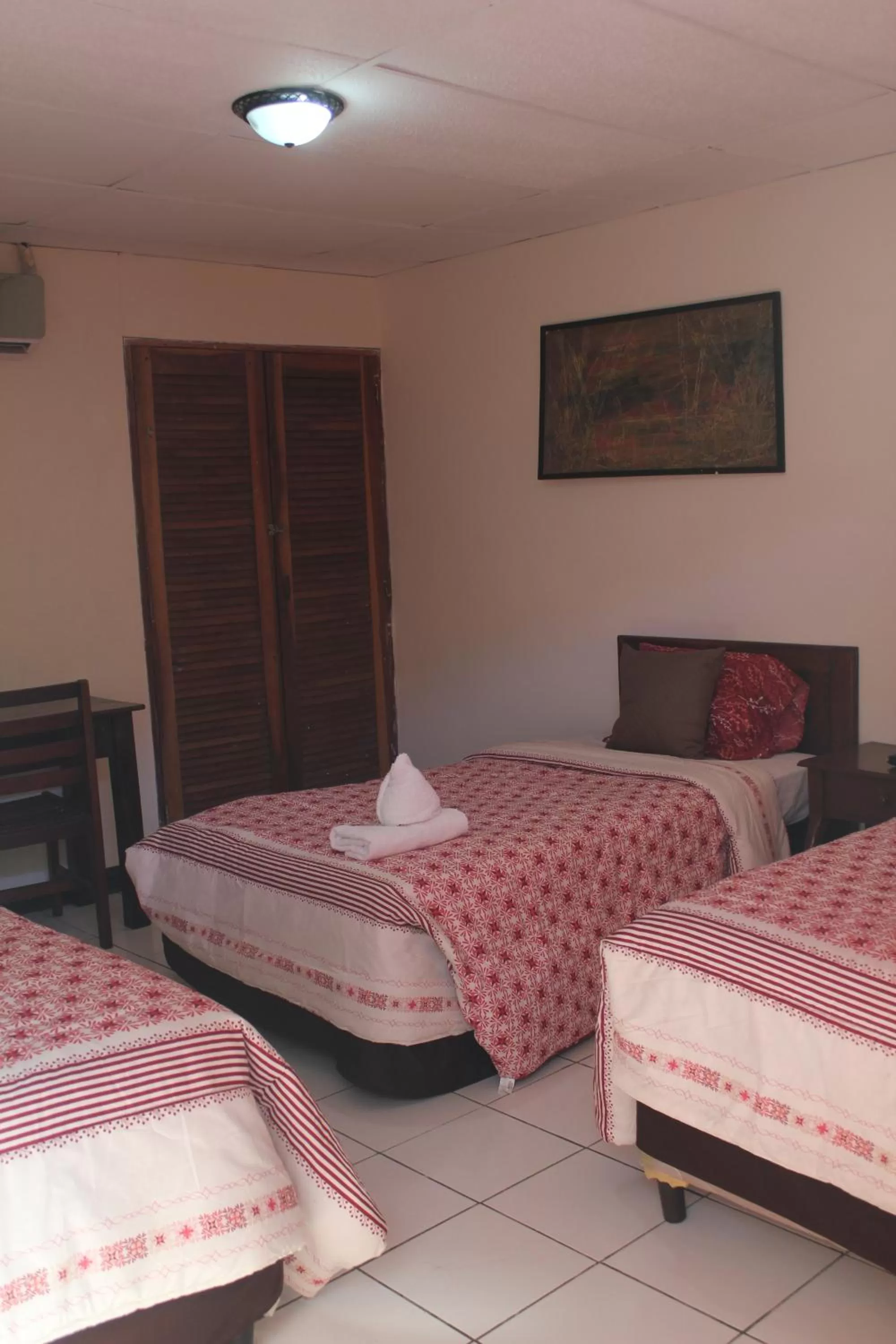 Bed in Hotel Villa Angelo