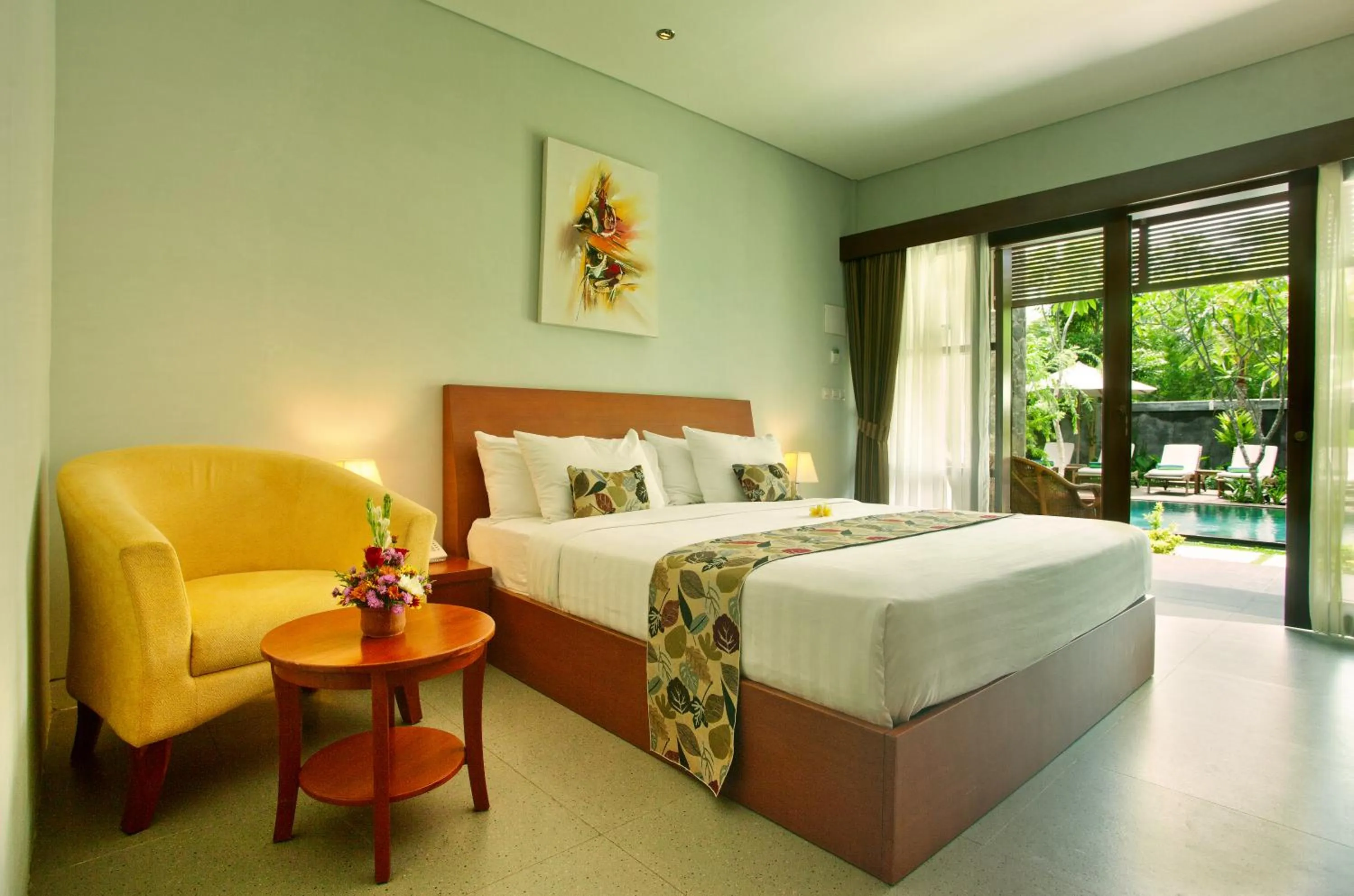 Bedroom, Bed in The Astari Villa and Residence