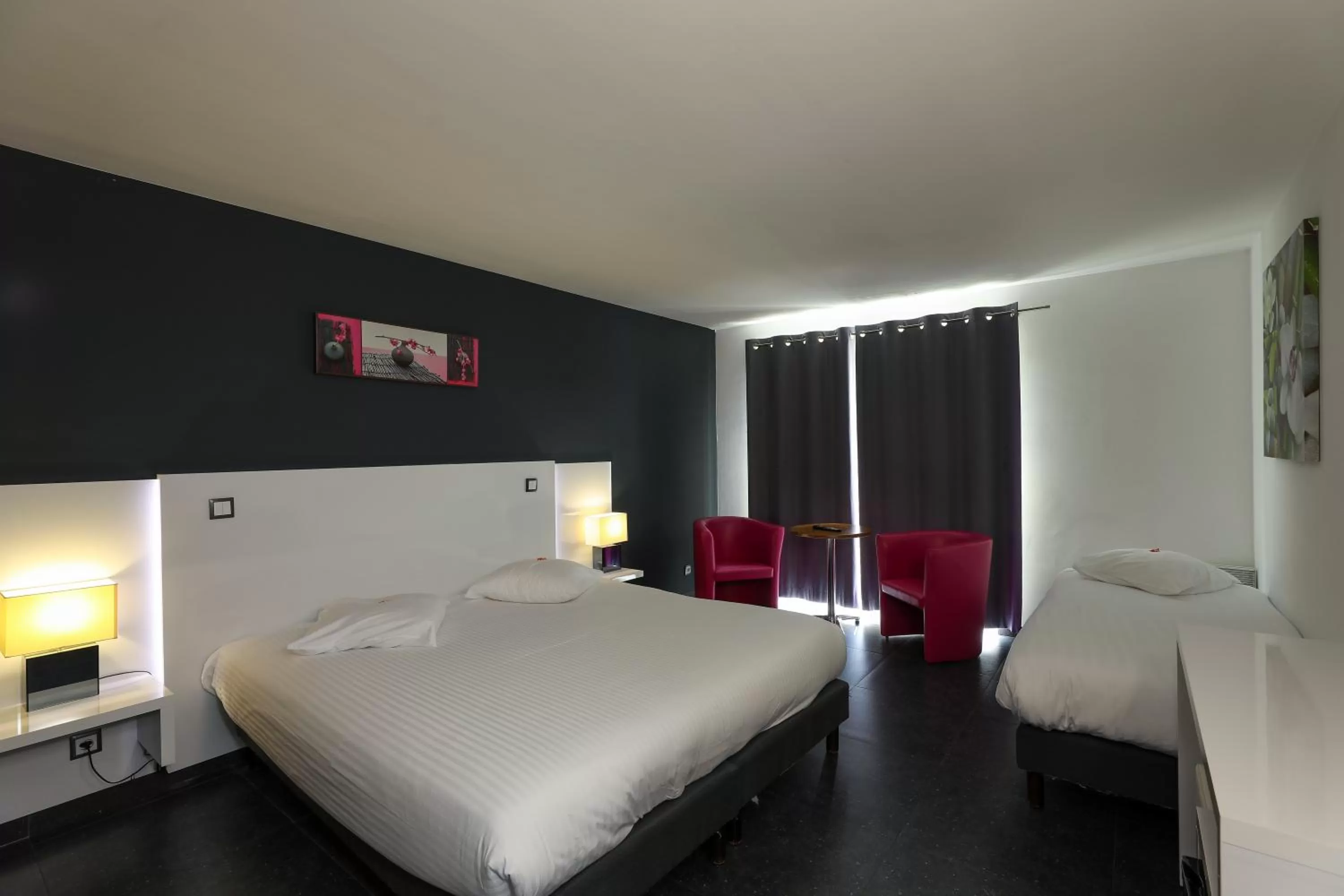 Bedroom, Bed in Hotel Eden Ardenne